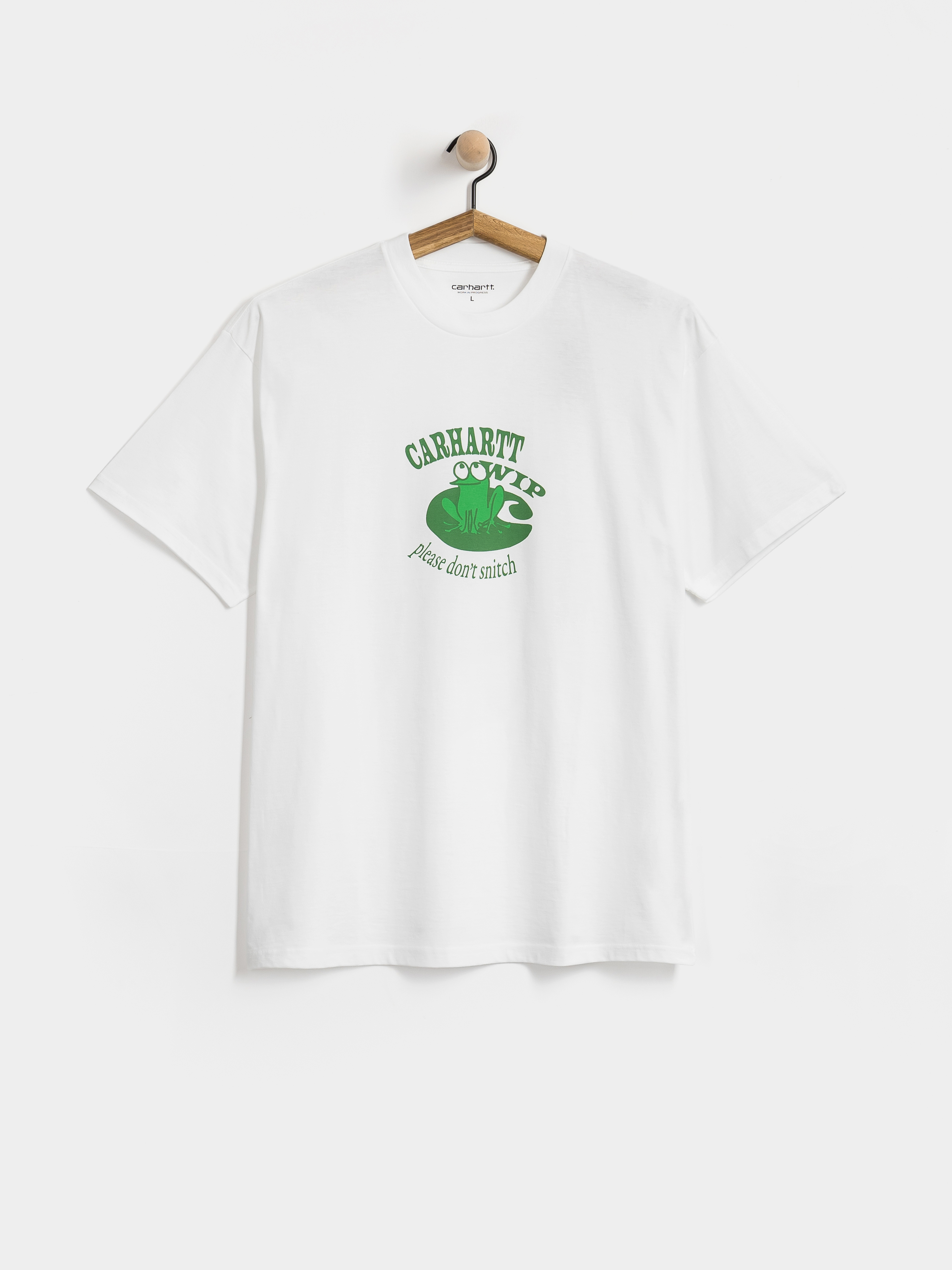 Tričko Carhartt WIP Dont Snitch (white)