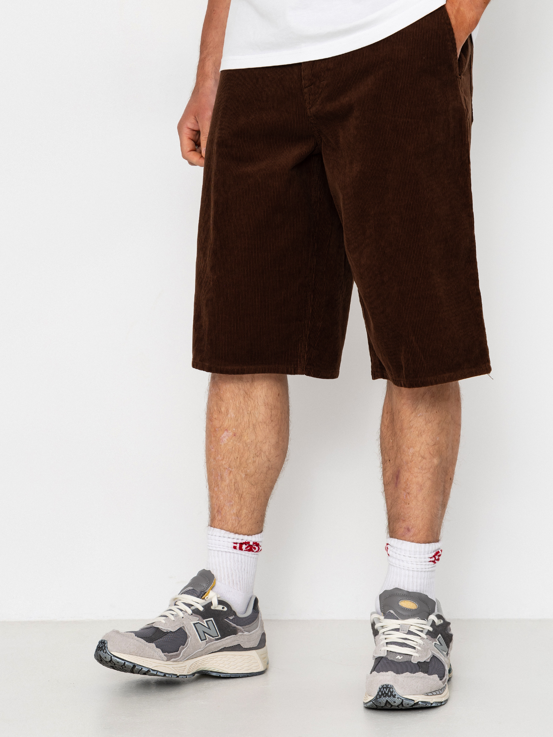 Kraťasy Volcom Chillow 24 (brown stone)