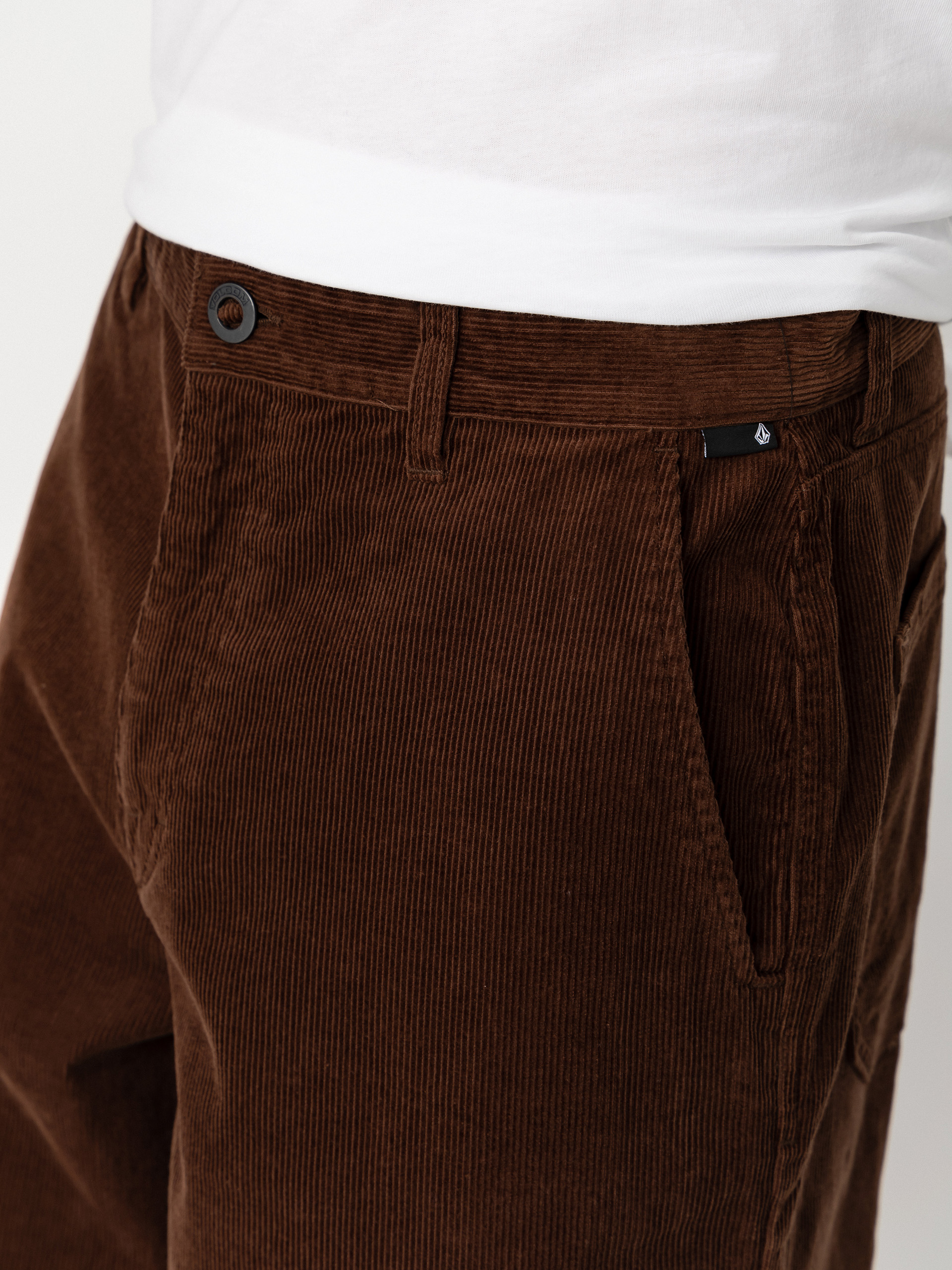 Kraťasy Volcom Chillow 24 (brown stone)