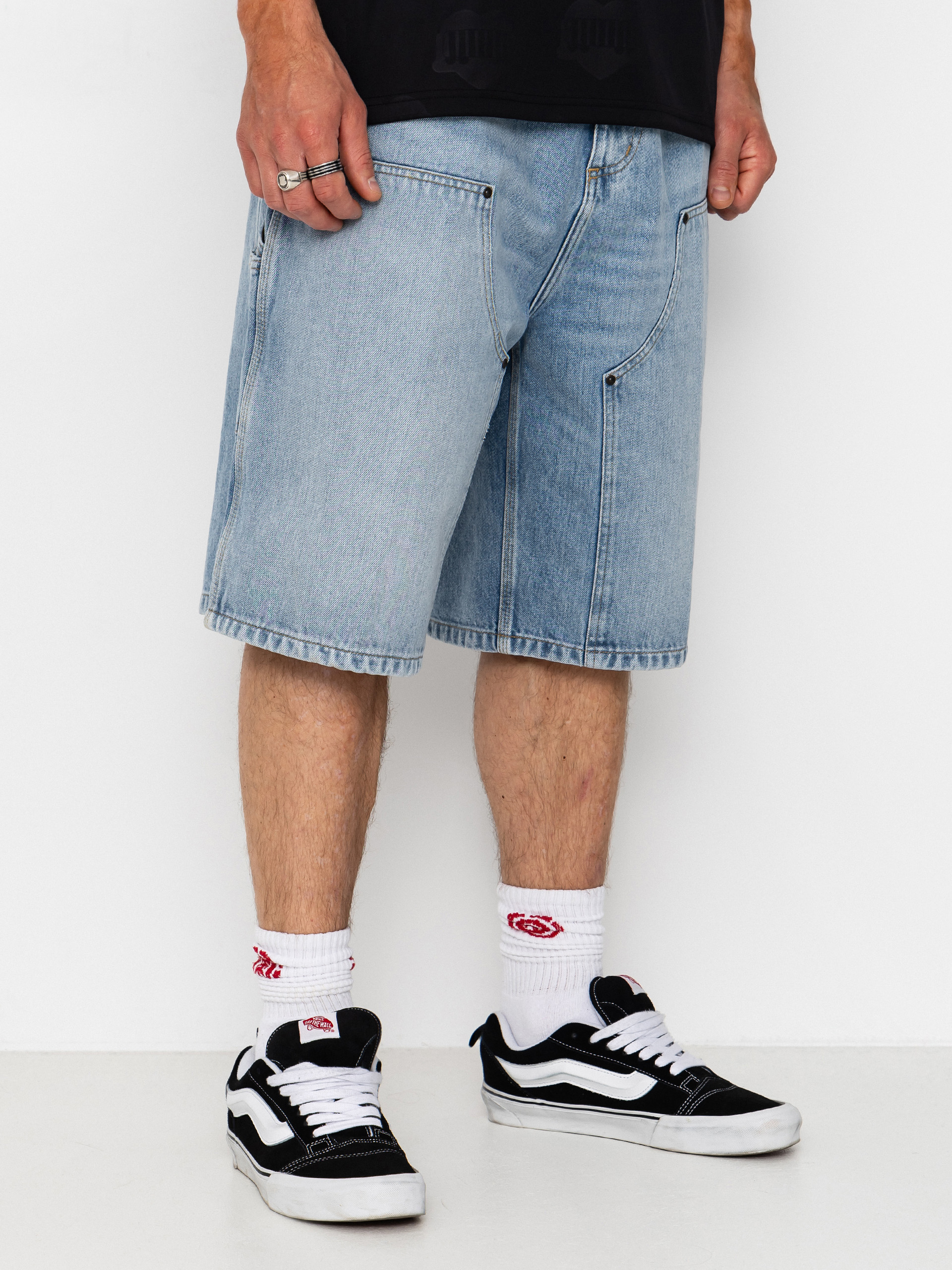 Kraťasy Carhartt WIP OG Double Knee (blue heavy worn bleached)