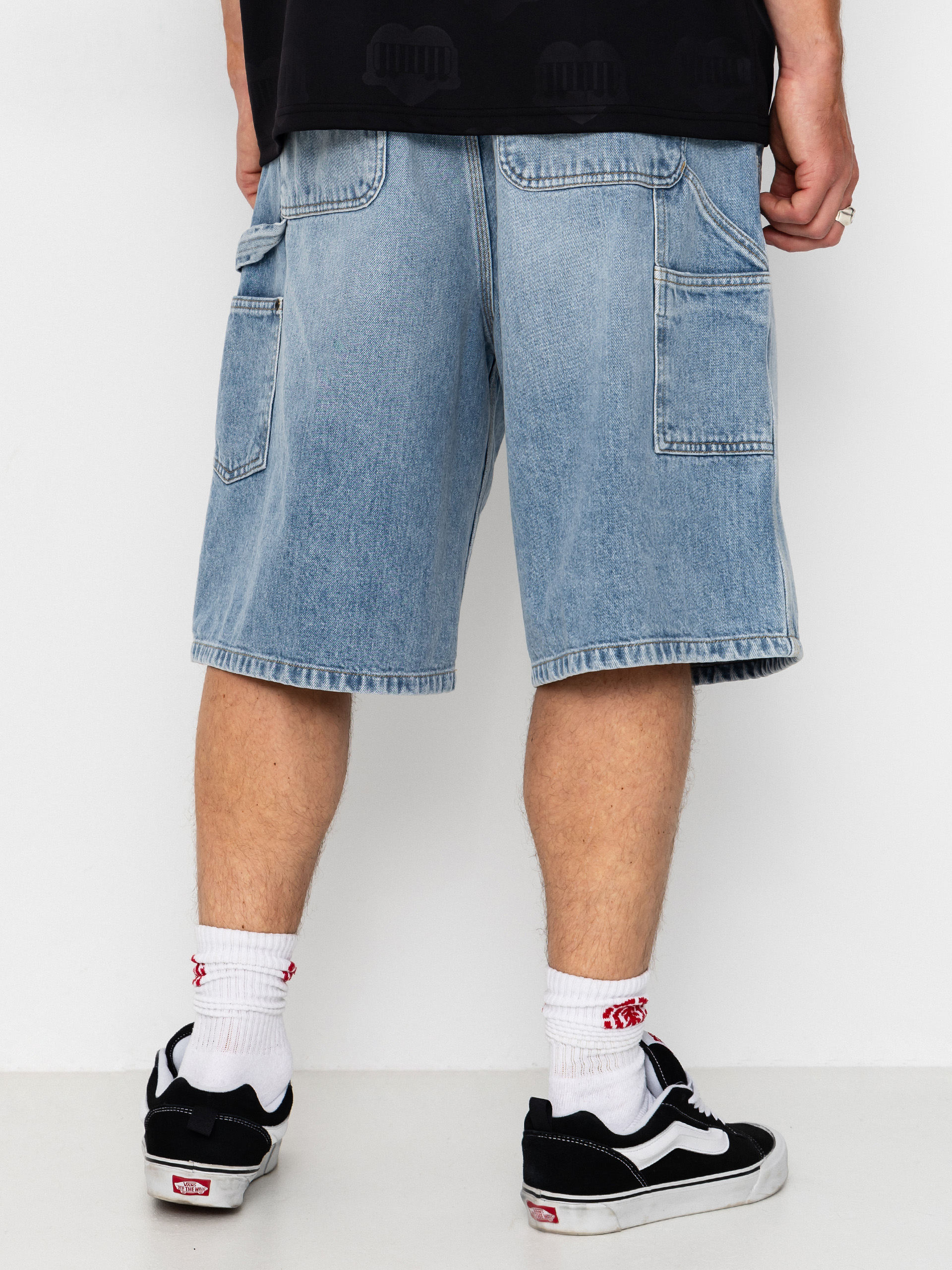 Kraťasy Carhartt WIP OG Double Knee (blue heavy worn bleached)