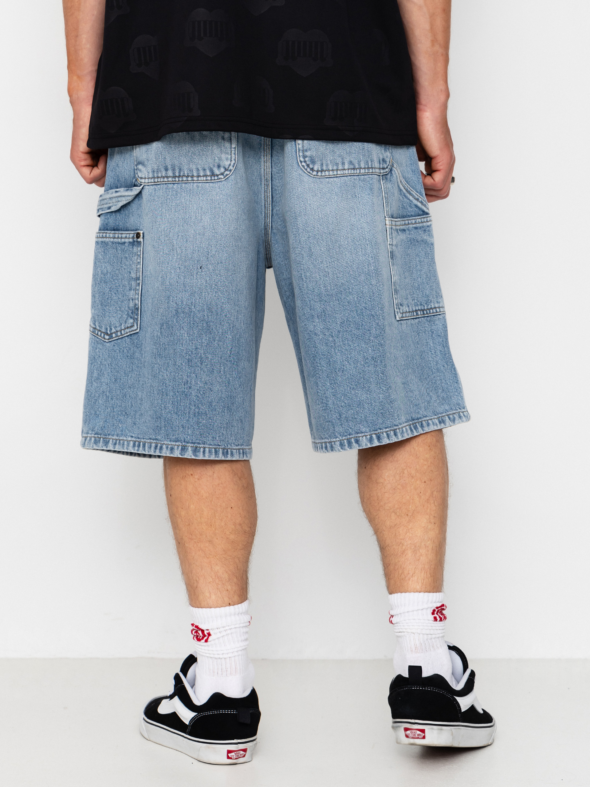 Kraťasy Carhartt WIP OG Double Knee (blue heavy worn bleached)