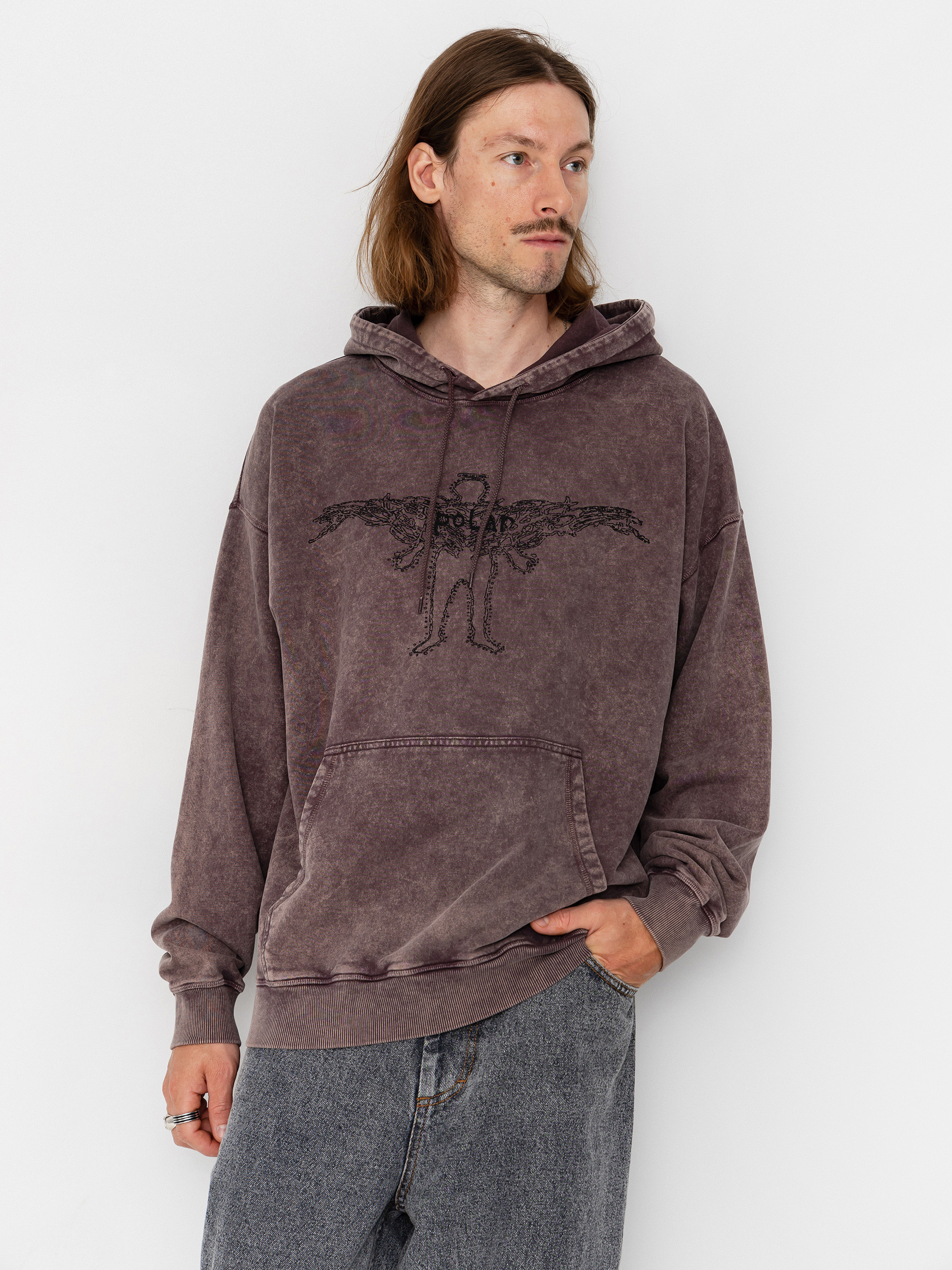 Mikina s kapucňou Polar Skate Acid Frank Soul HD