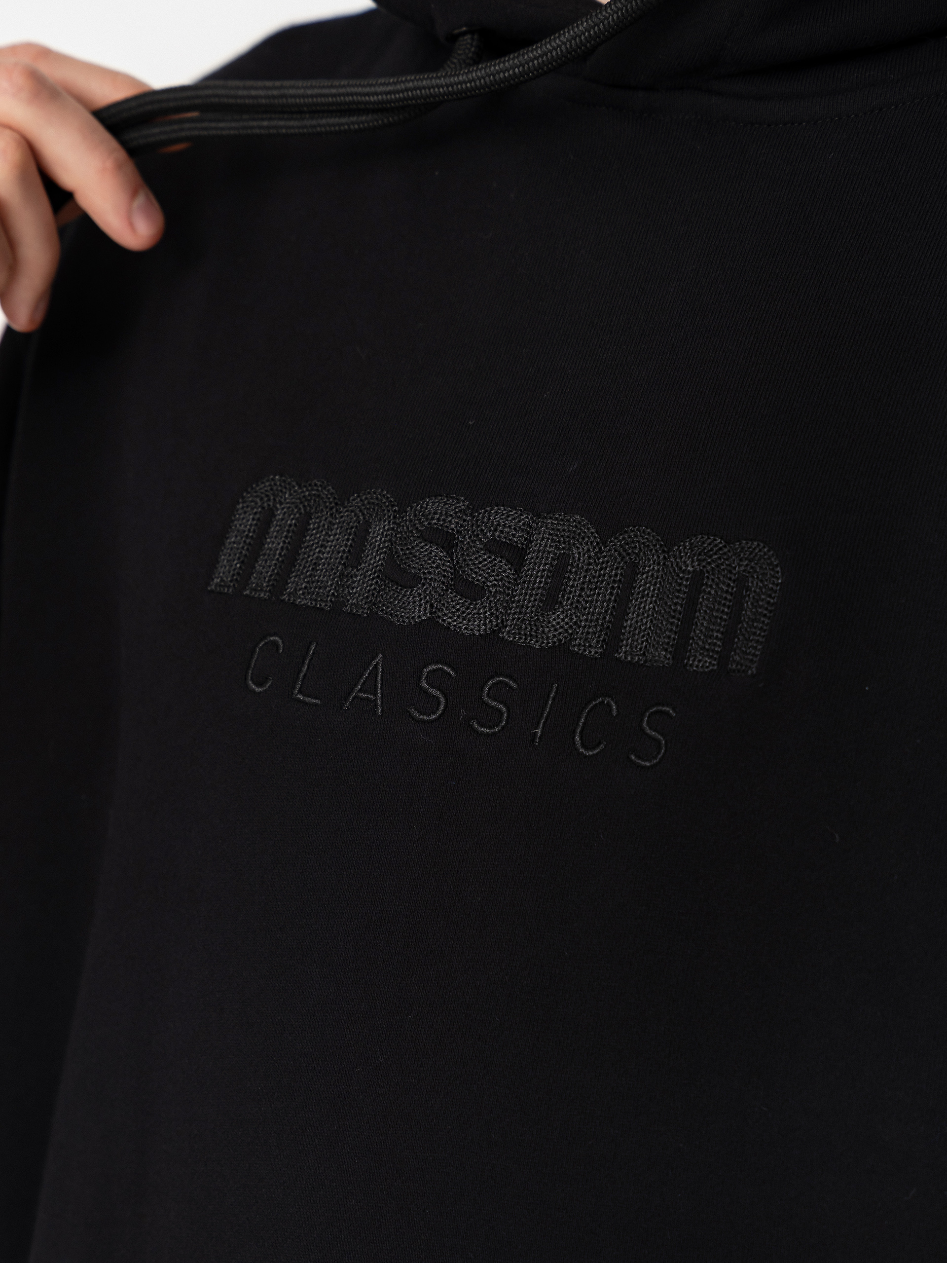Mikina s kapucňou MassDnm Classics Light HD (black)