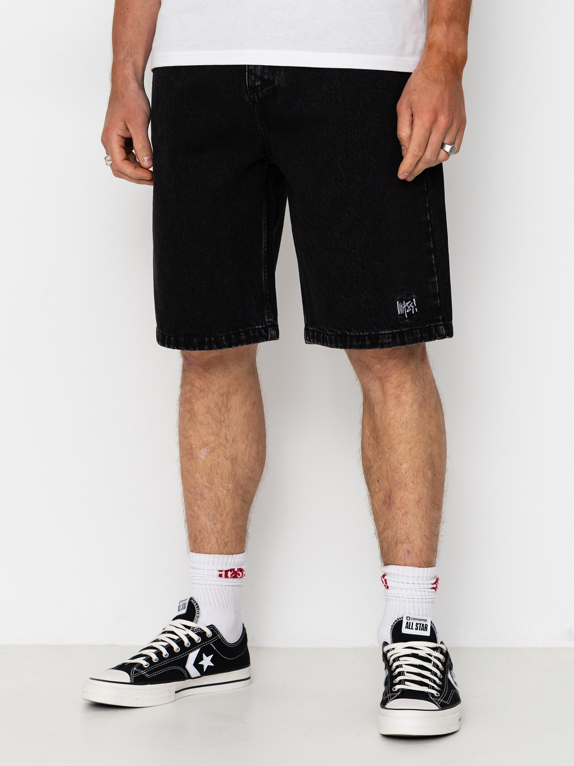 Krau0165asy MassDnm Jeans Higher (black washed)