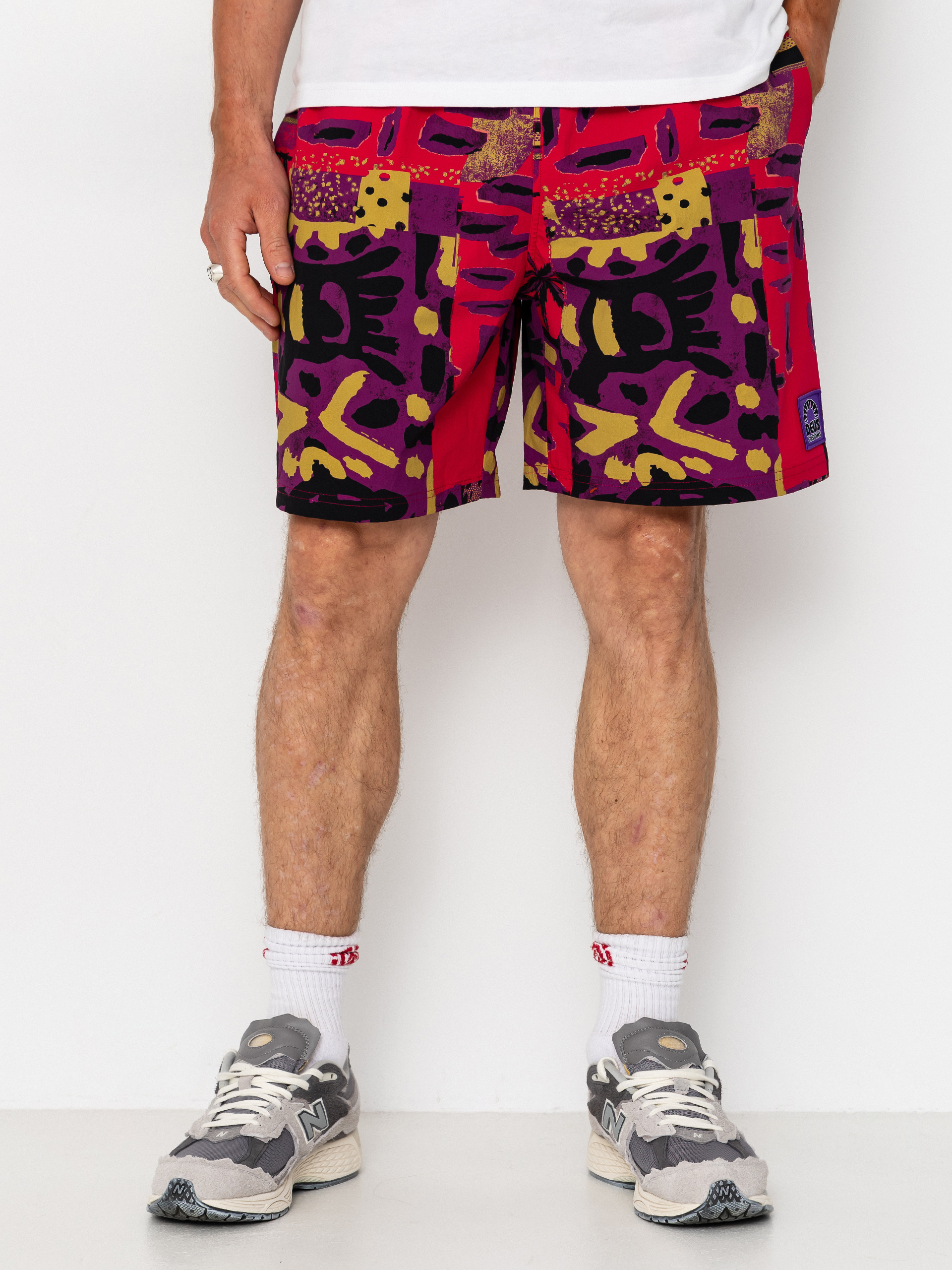Kraťasy Deus Ex Machina Freamon Swim (melon red)