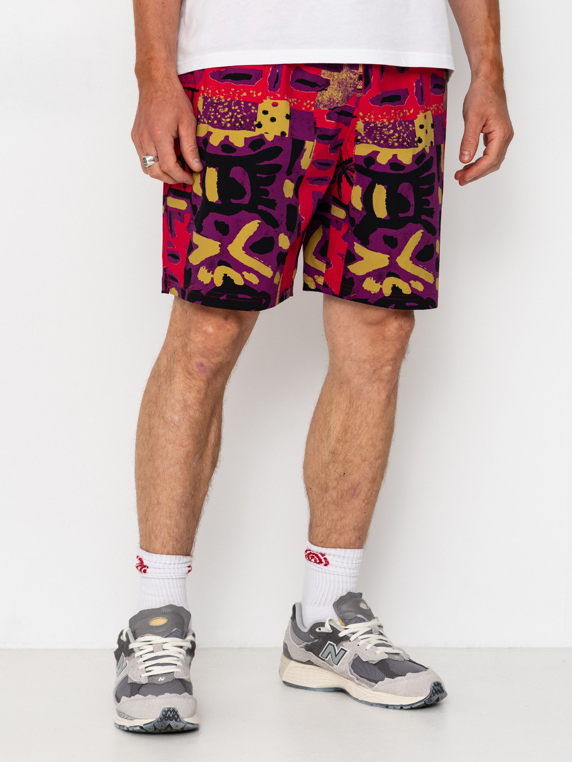 Kraťasy Deus Ex Machina Freamon Swim (melon red)