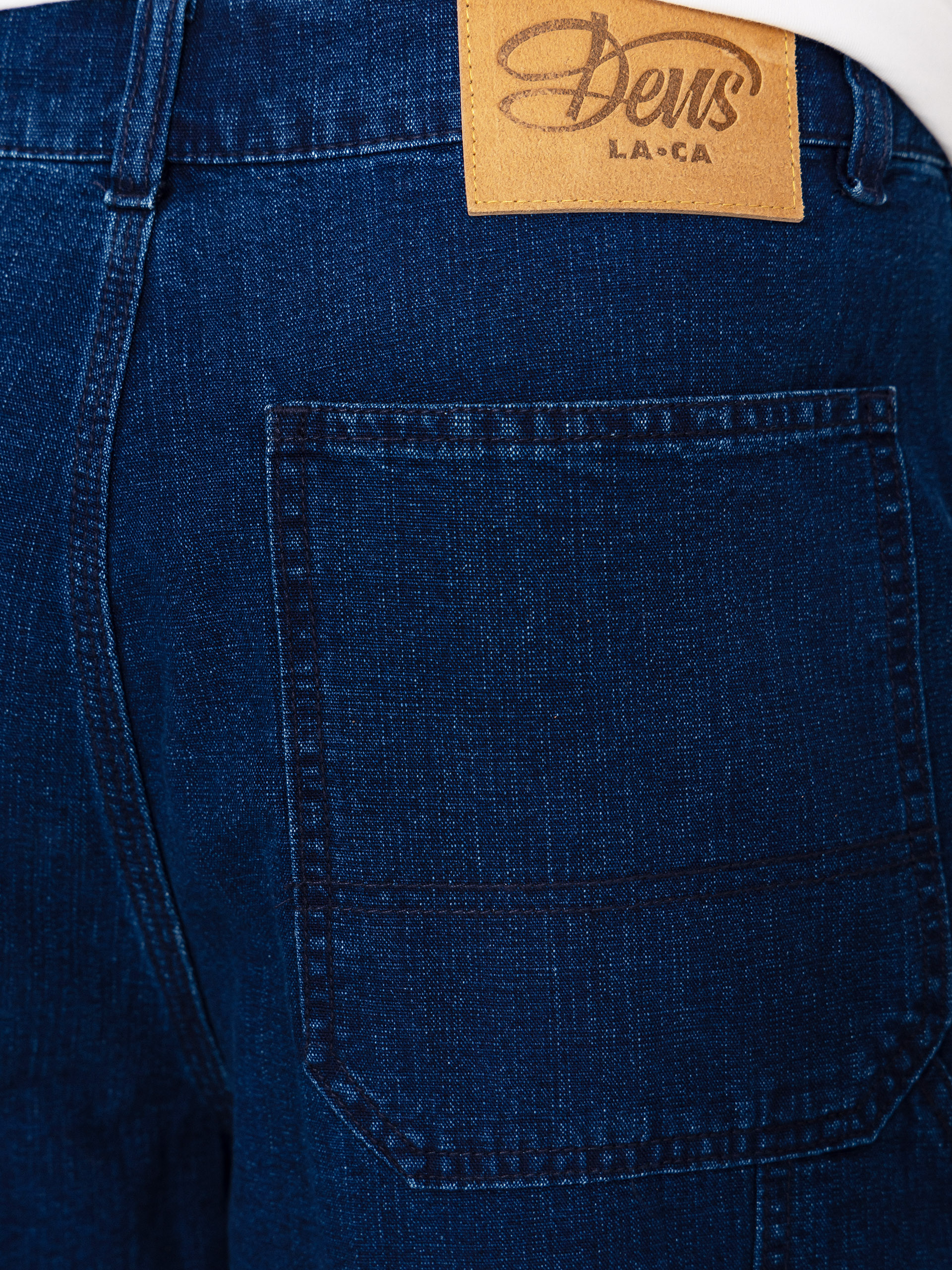 Kraťasy Deus Ex Machina Big Fella Chambray (indigo)