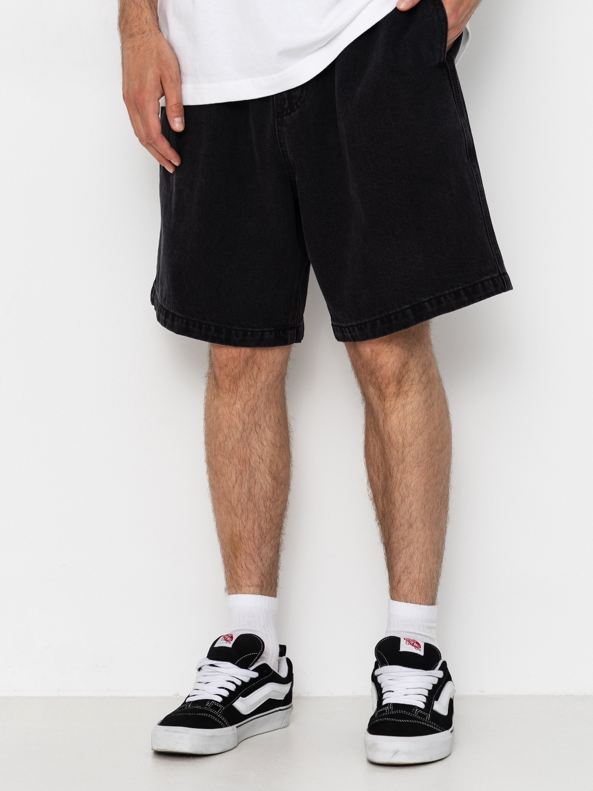 Kraťasy OBEY Easy Denim (washed black)
