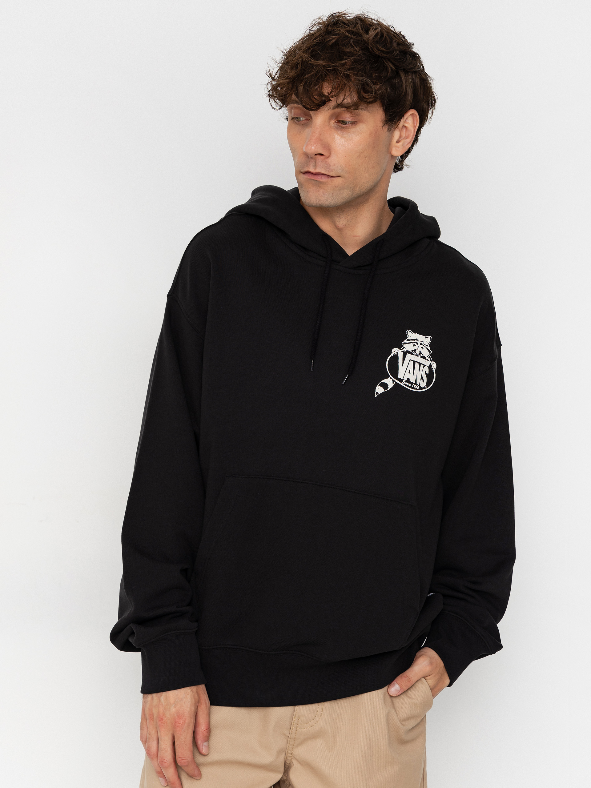 Mikina s kapucňou Vans Trashy HD (black)