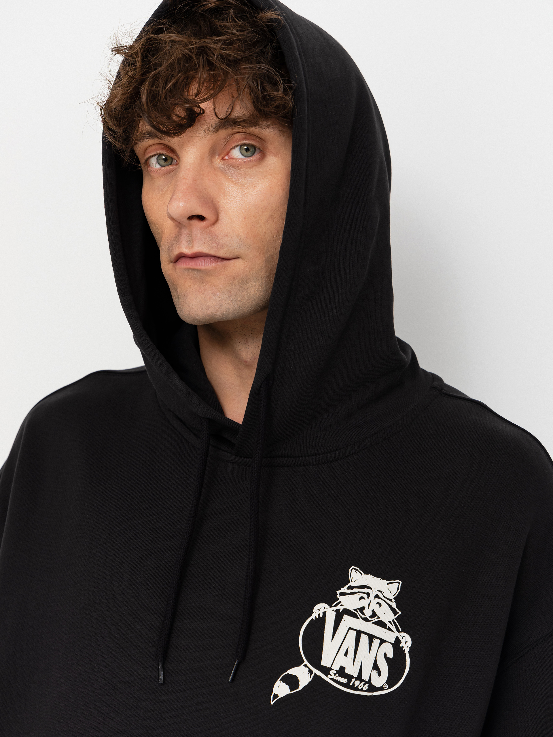 Mikina s kapucňou Vans Trashy HD (black)