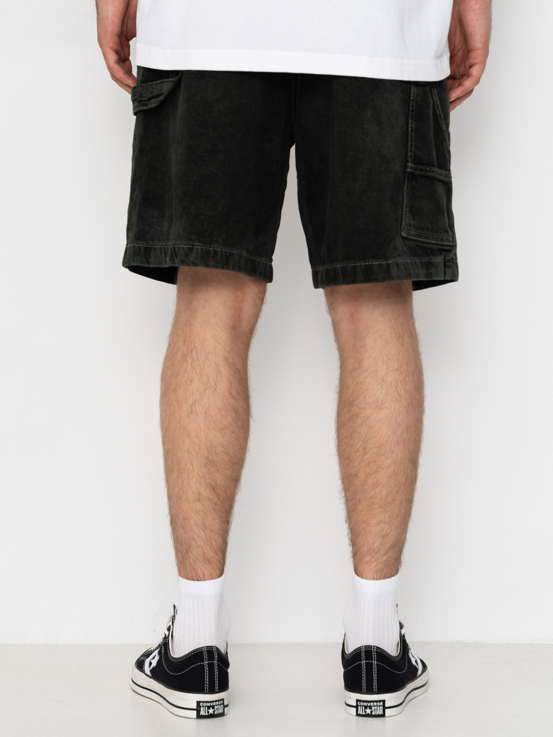 Kraťasy Element Big Carpenter Denim Wk (black green tint)