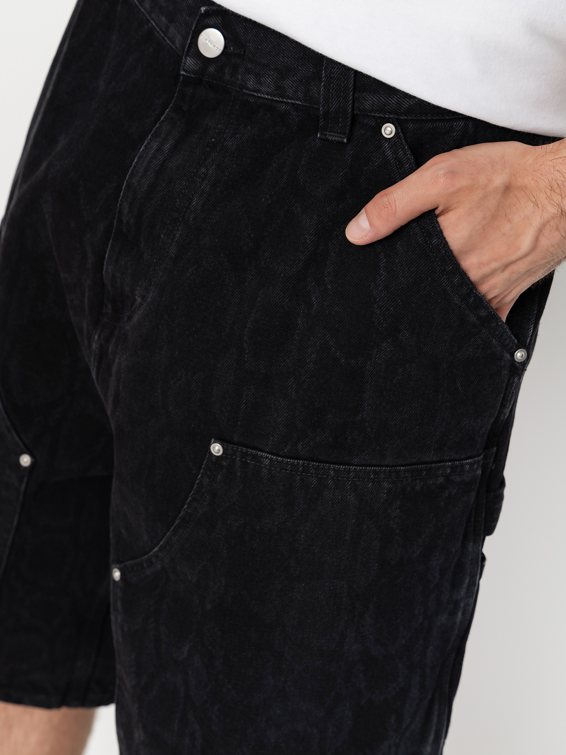 Kraťasy Carhartt WIP OG Double Knee (snake camo/black)