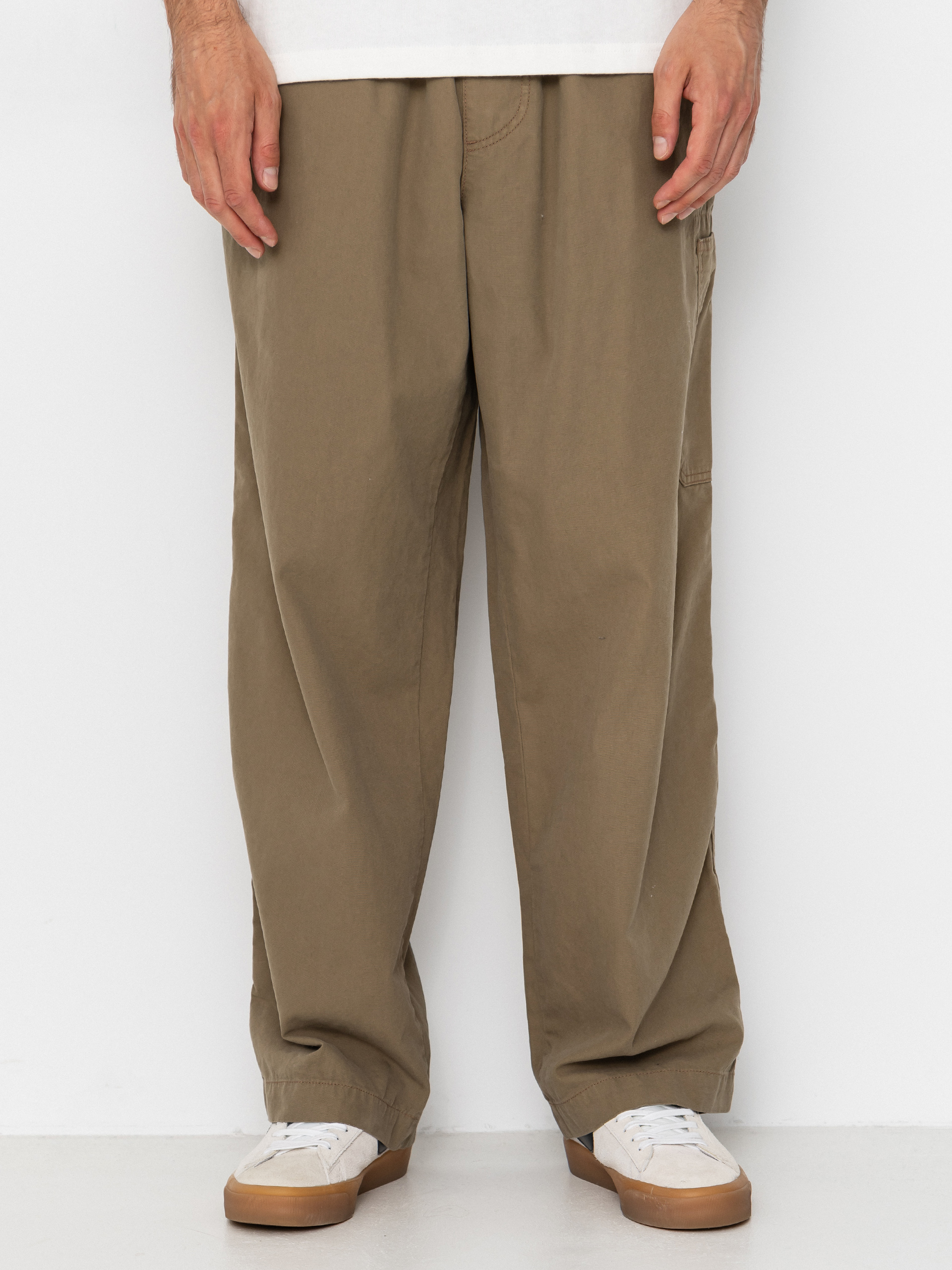 Nohavice Polar Skate Kata (khaki green)