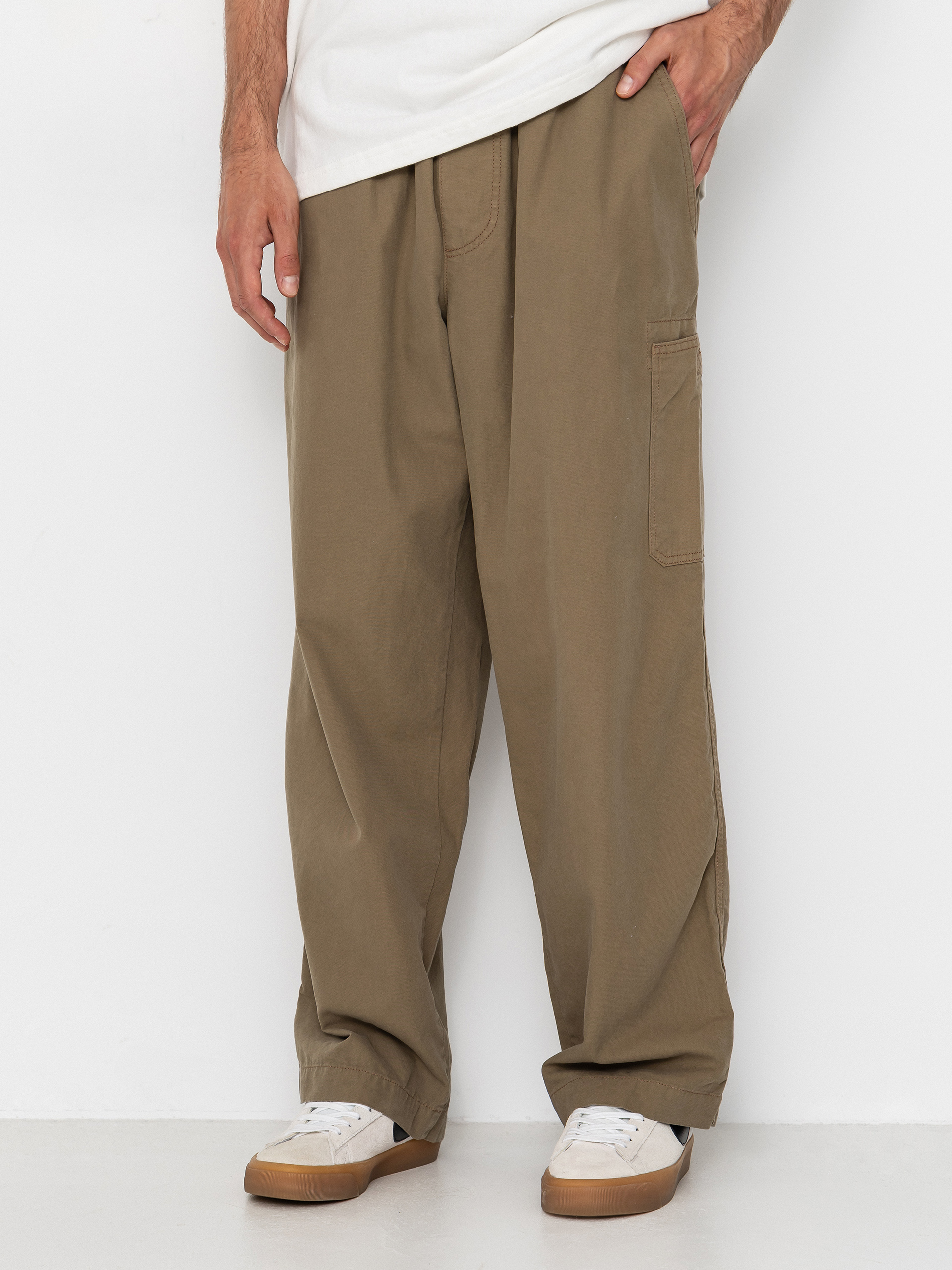 Nohavice Polar Skate Kata (khaki green)
