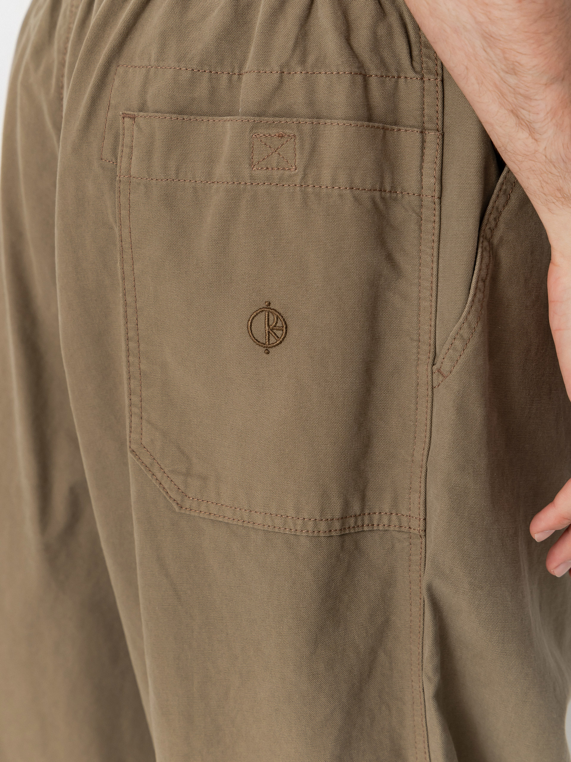 Nohavice Polar Skate Kata (khaki green)