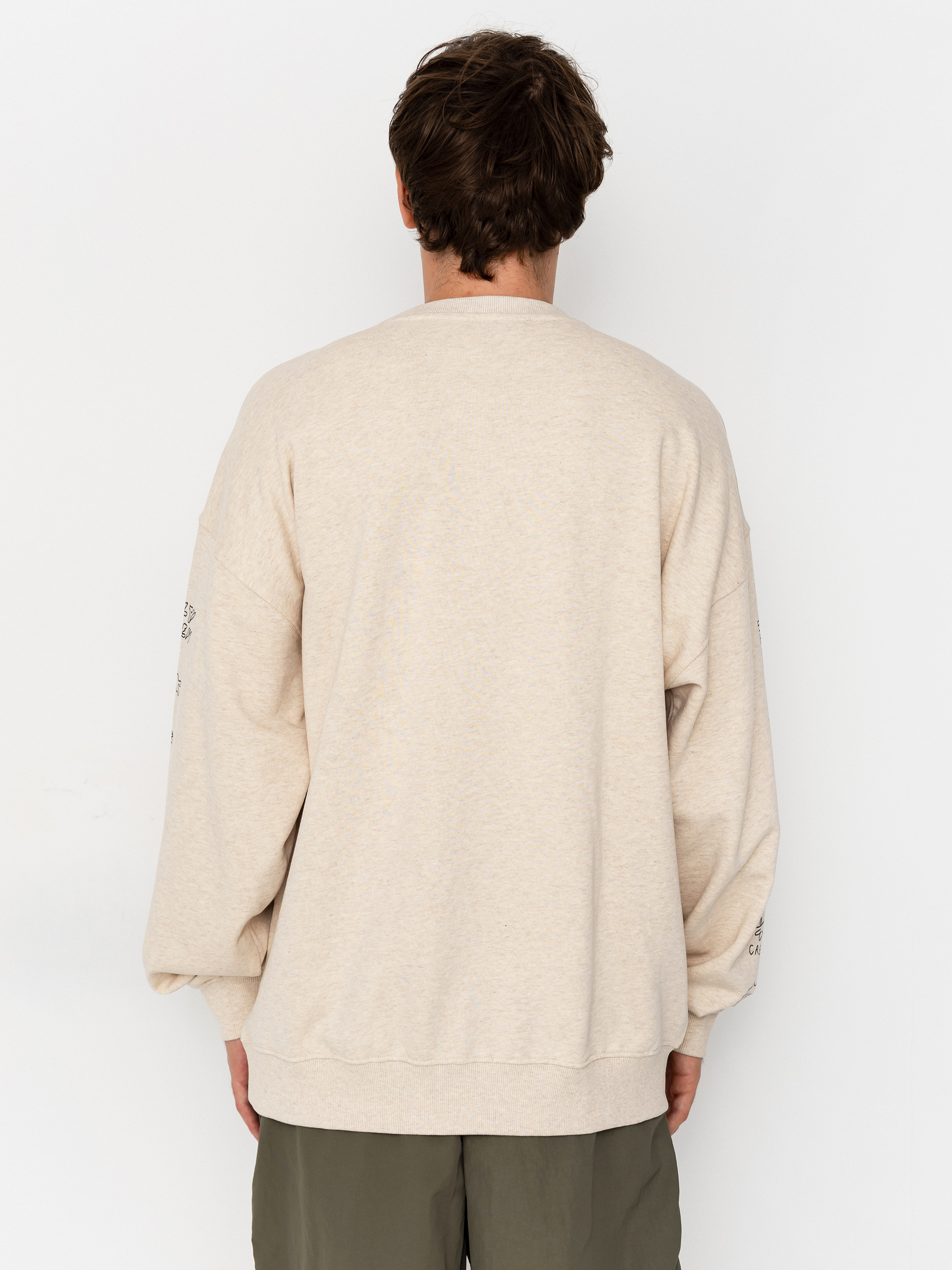 Mikina Salty Crew Reel Lb Crewneck (oatmeal heather)