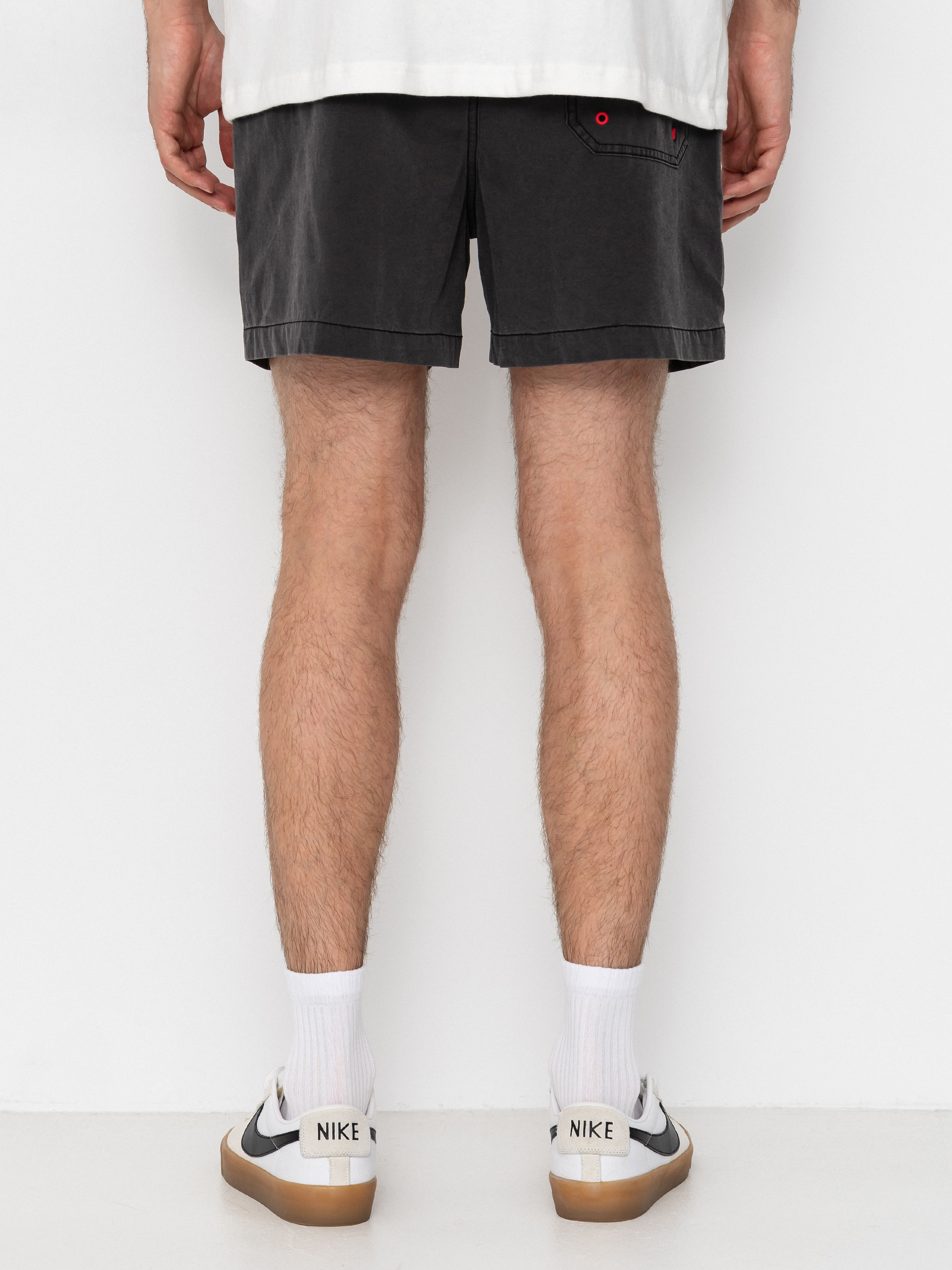 Plážové kraťasy Deus Ex Machina Sandbar Garment Dyed Mesh (anthracite)
