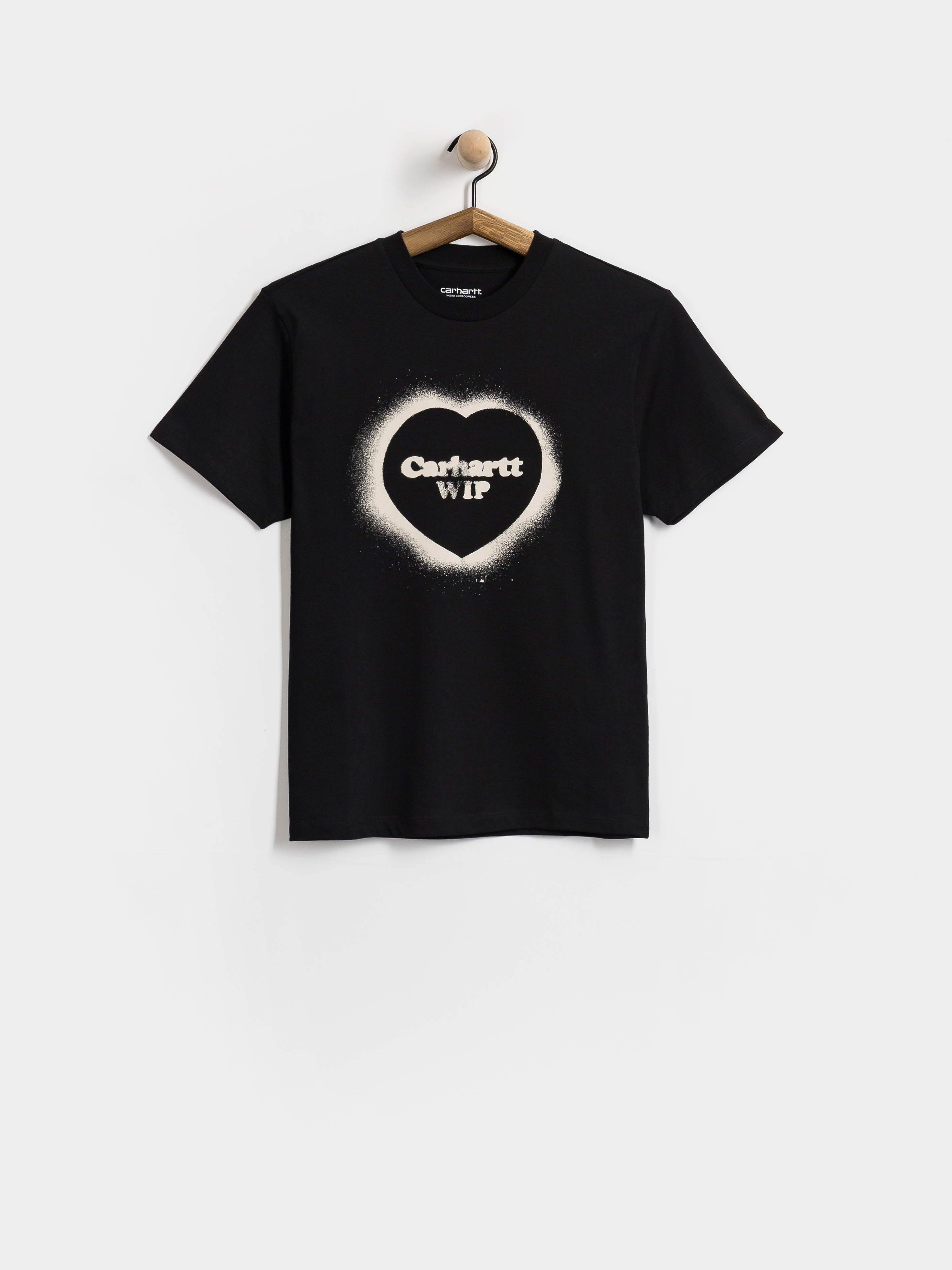 Tričko Carhartt WIP Spray Heart Wmn (black)