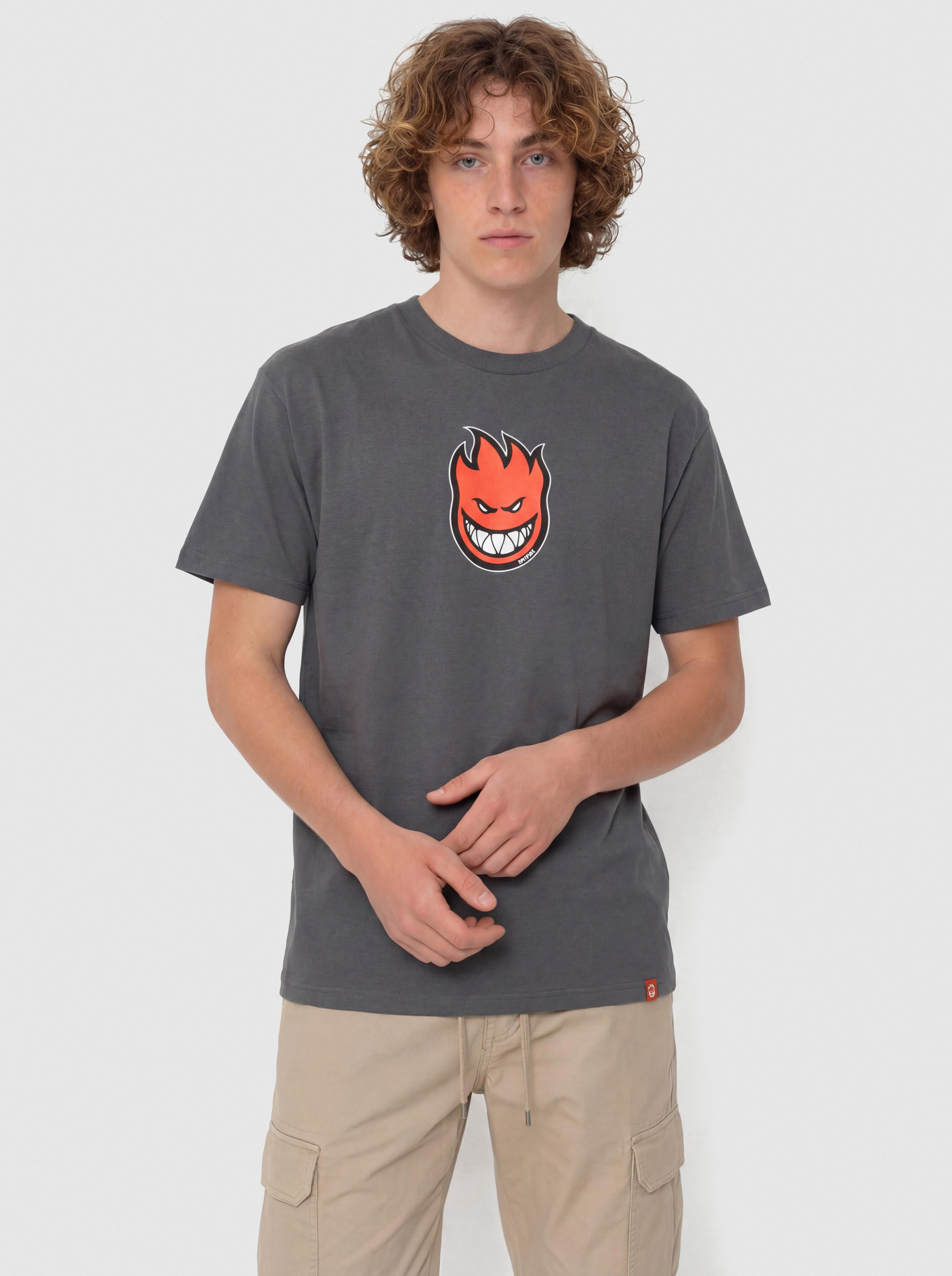 Triu010dko Spitfire Bighead Mid Fill (charcoal w/red black white print)