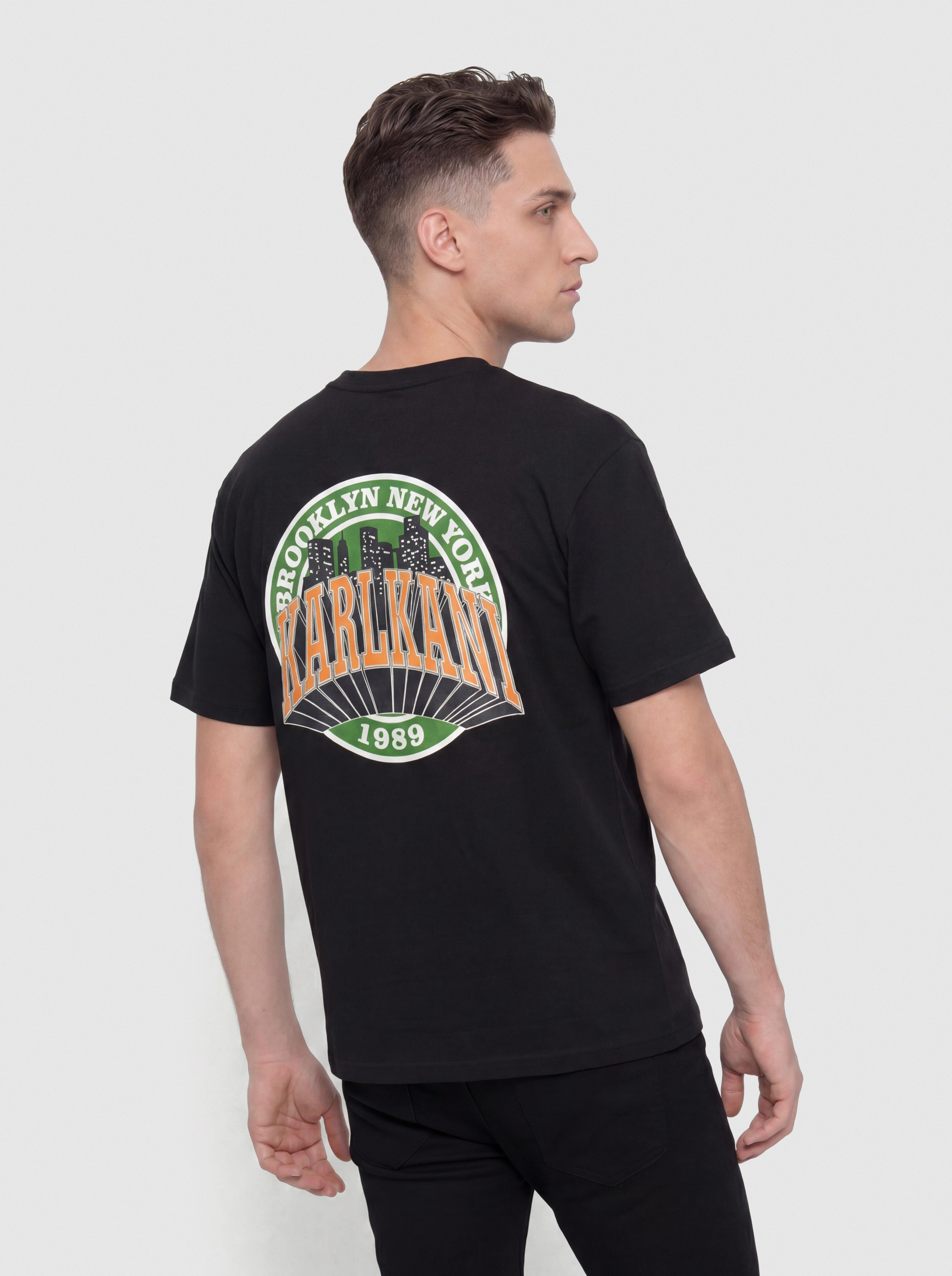 Tričko Karl Kani Signature Oversized (black)