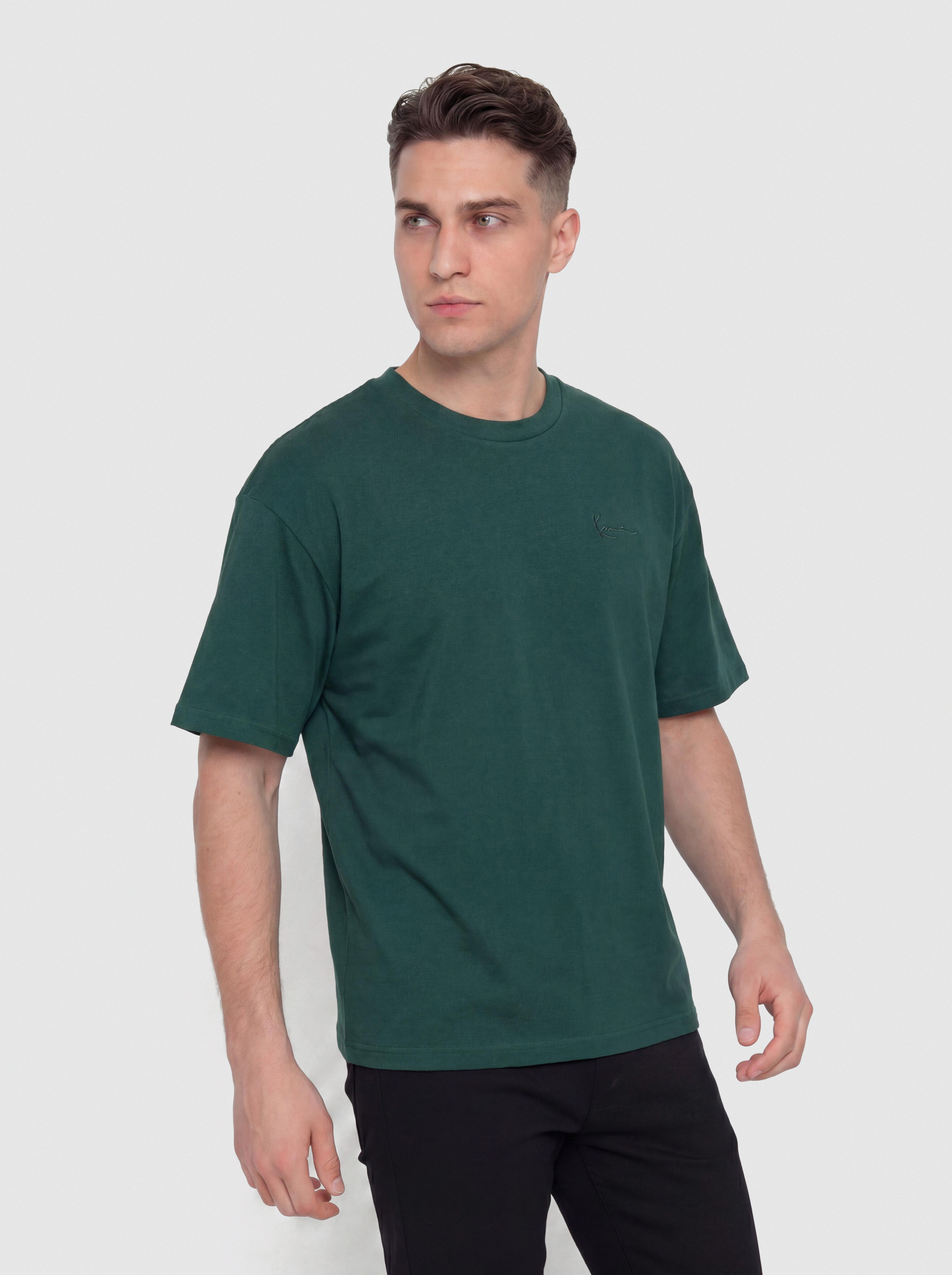 Tričko Karl Kani Signature Washed Oversized (green)