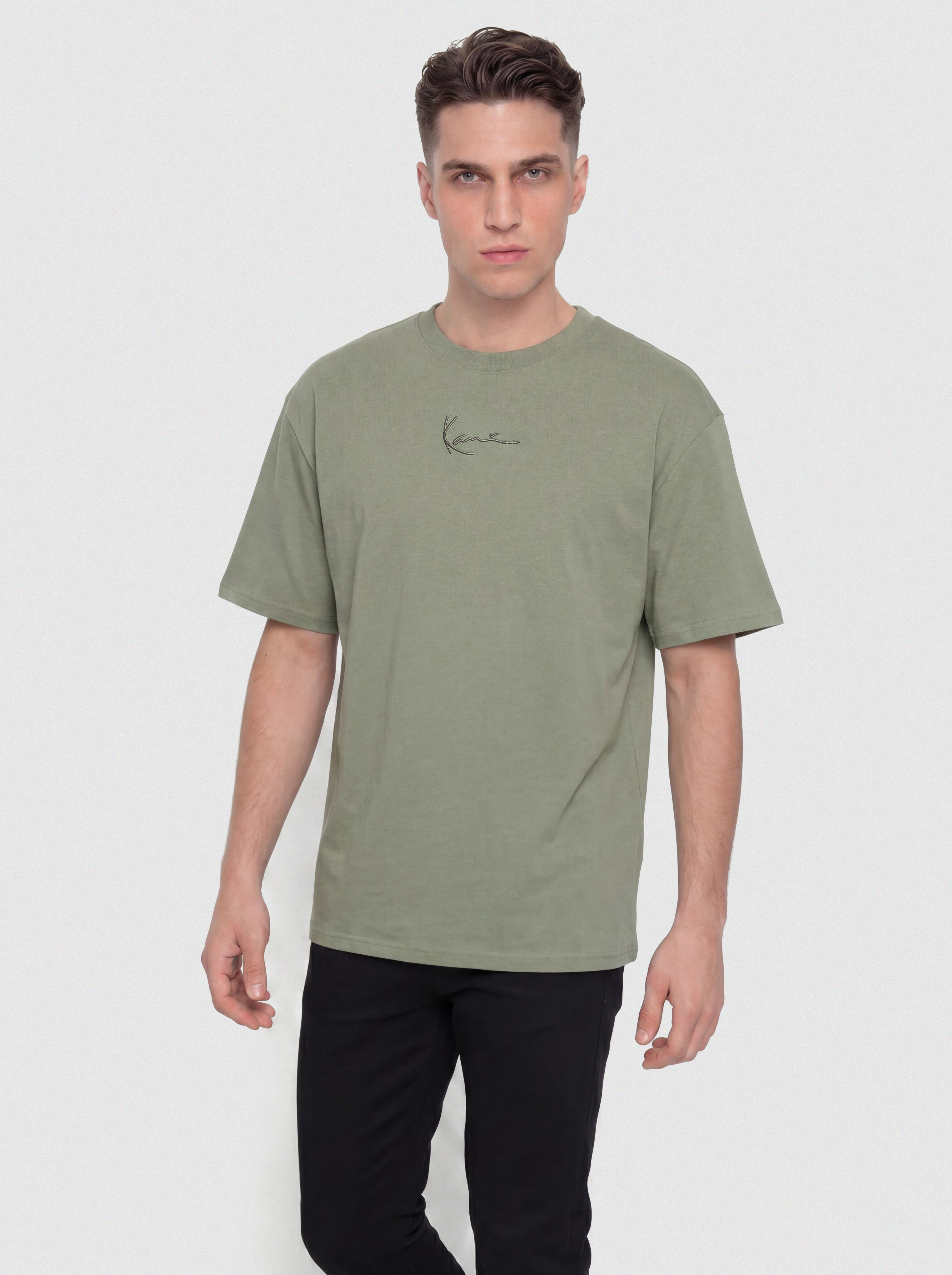 Tričko Karl Kani Small Signature Essential (green)