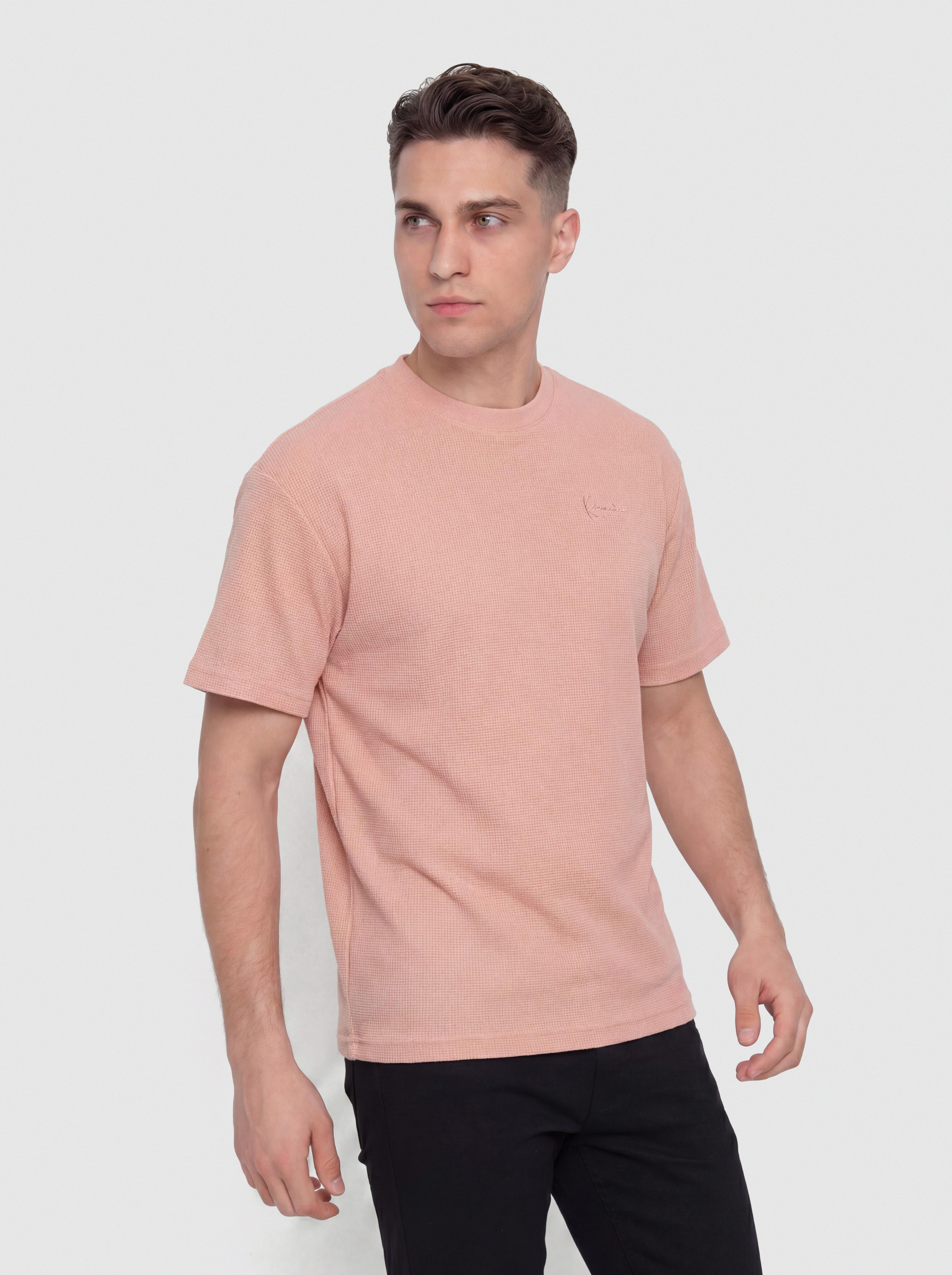 Tričko Karl Kani Signature Waffle Oversized