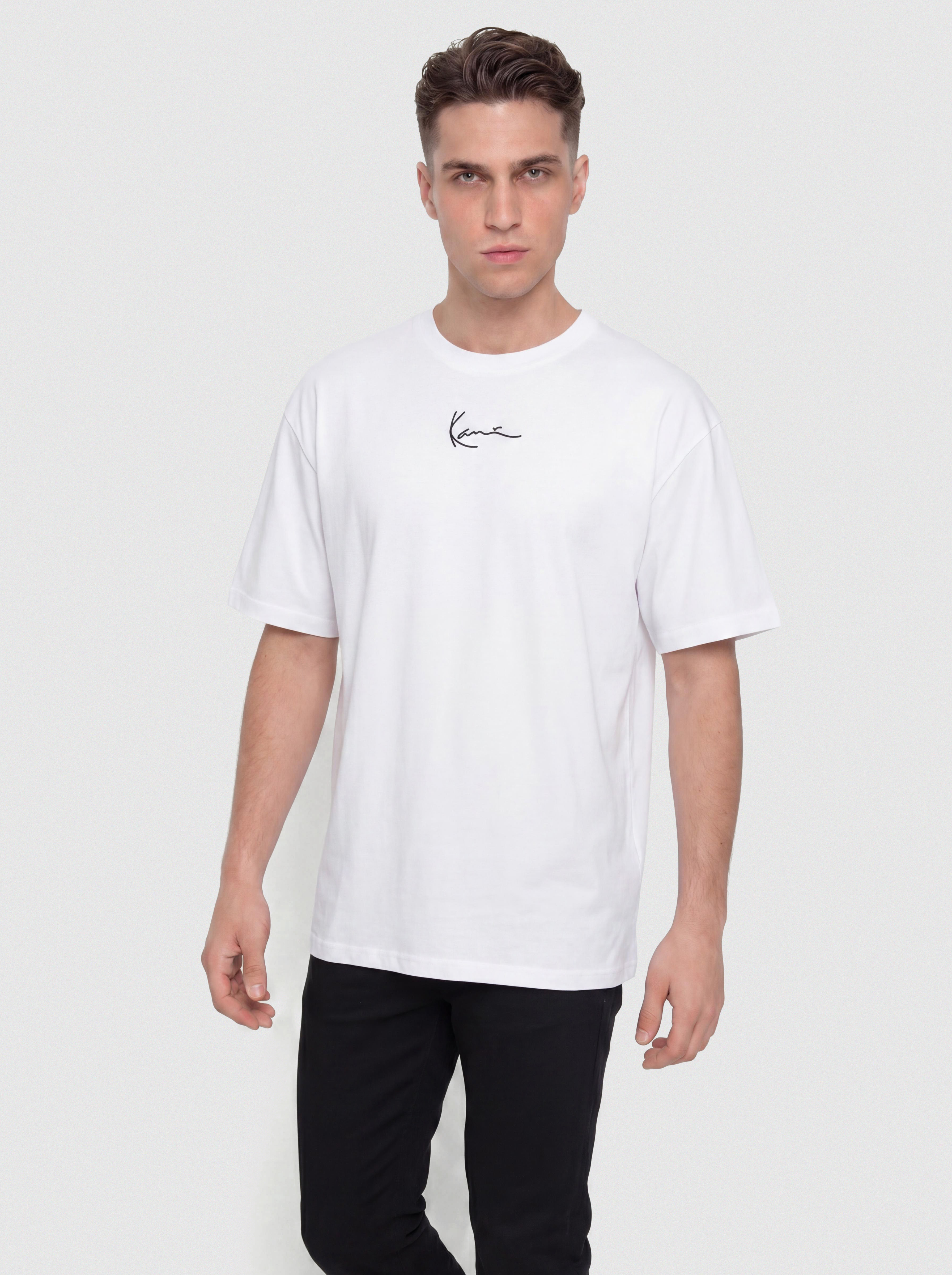 Tričko Karl Kani Signature (white)