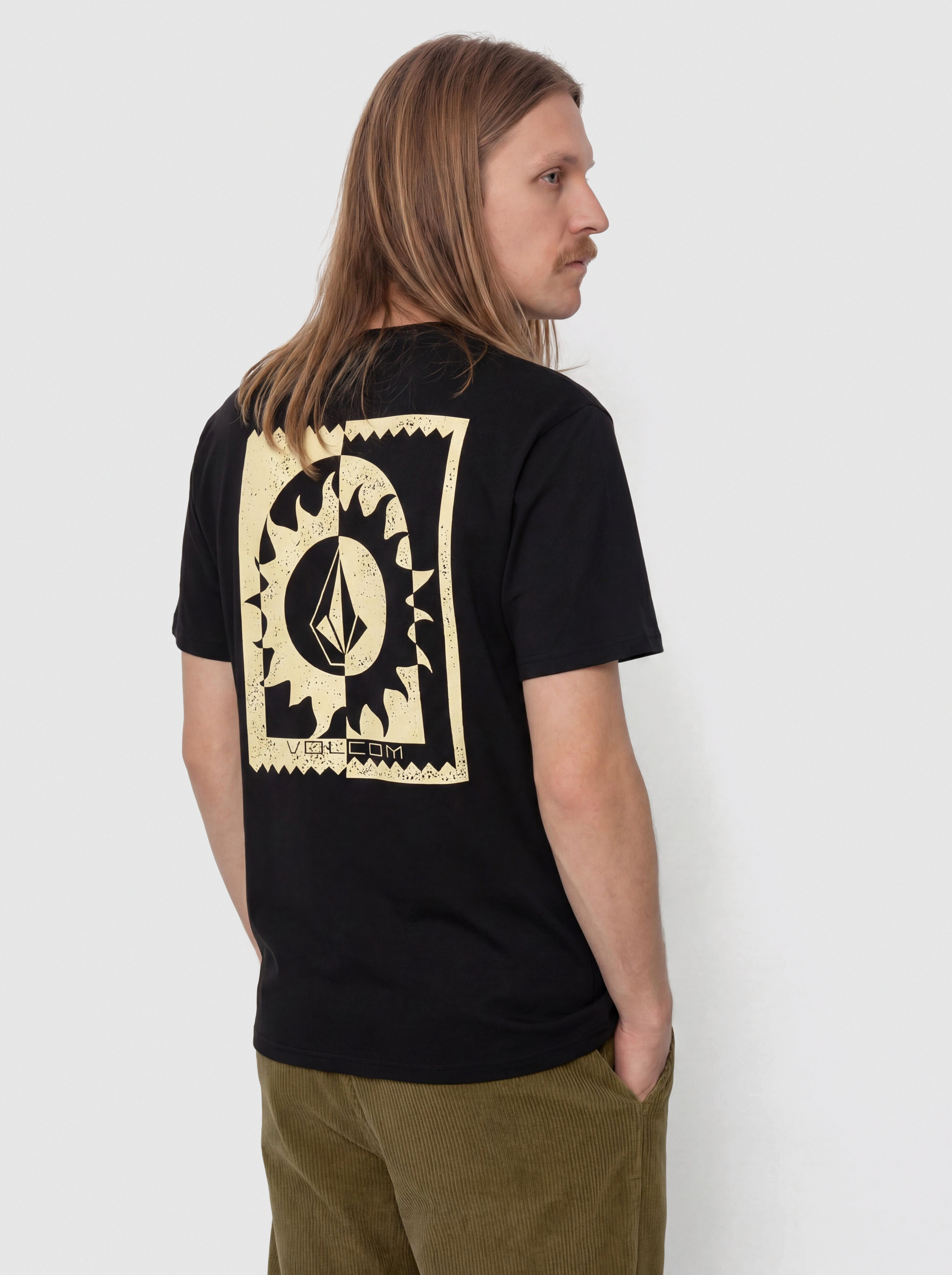 Tričko Volcom Burner (black)