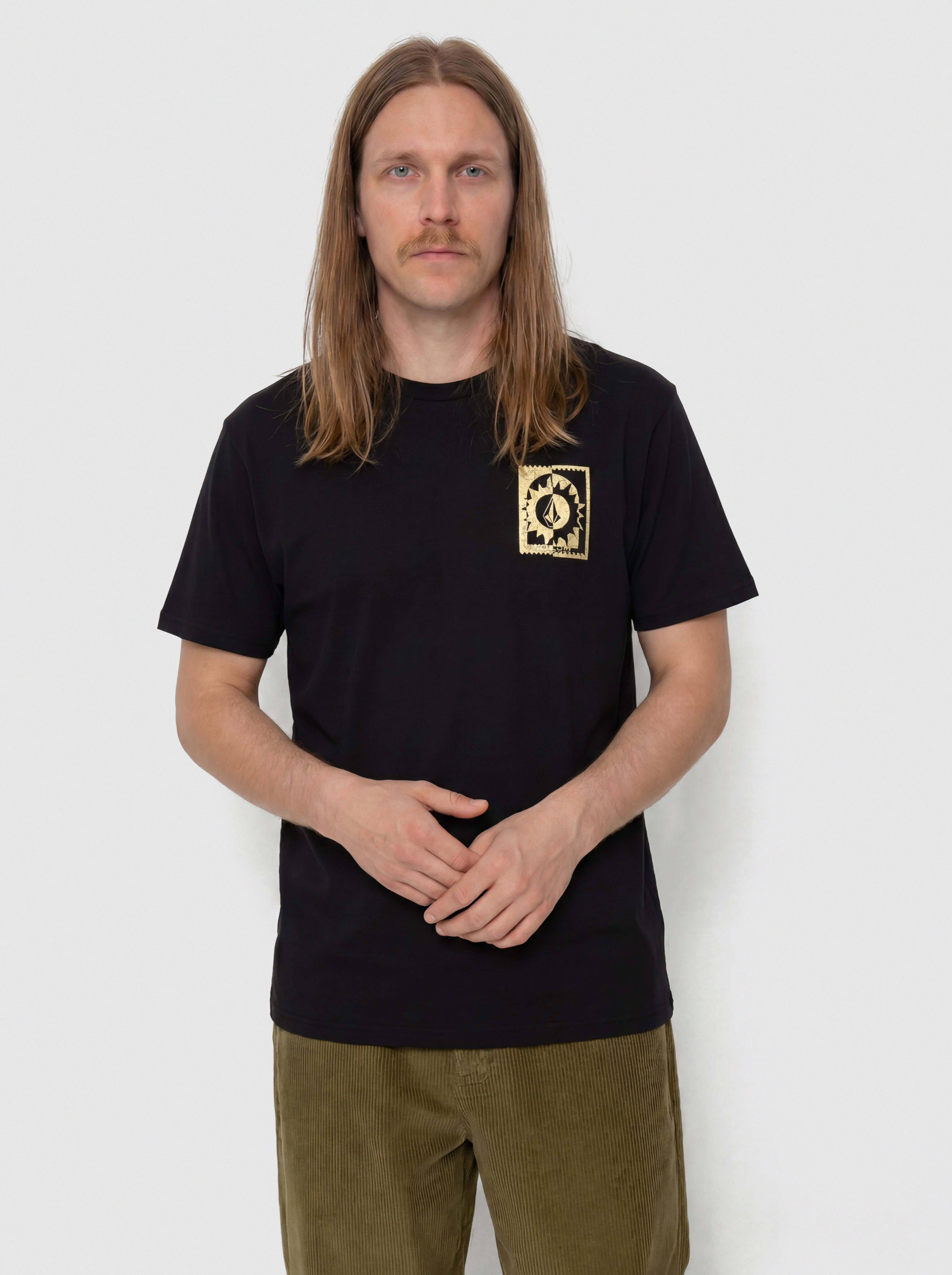 Tričko Volcom Burner (black)
