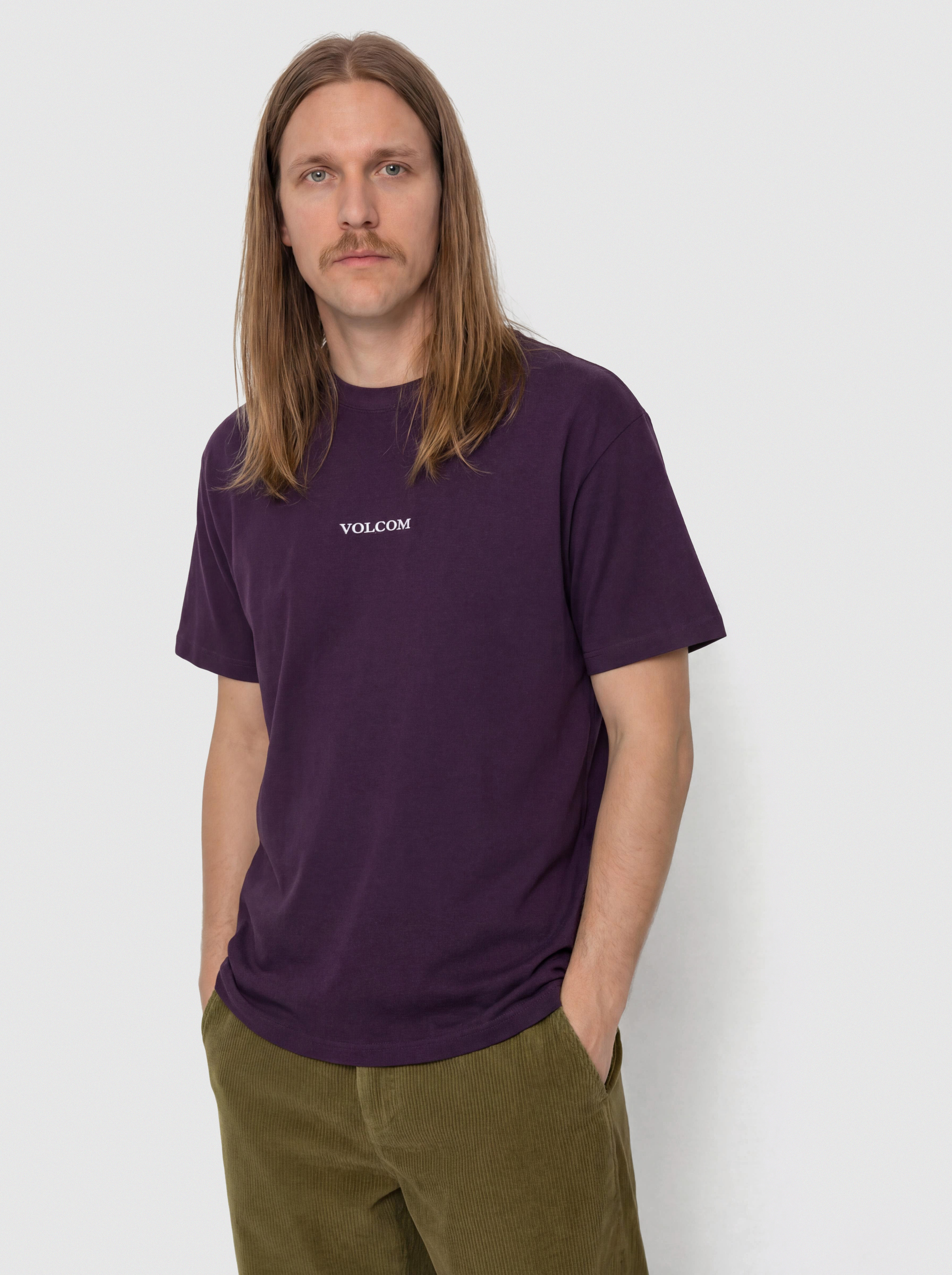 Tričko Volcom Stone Lse (grape royale)