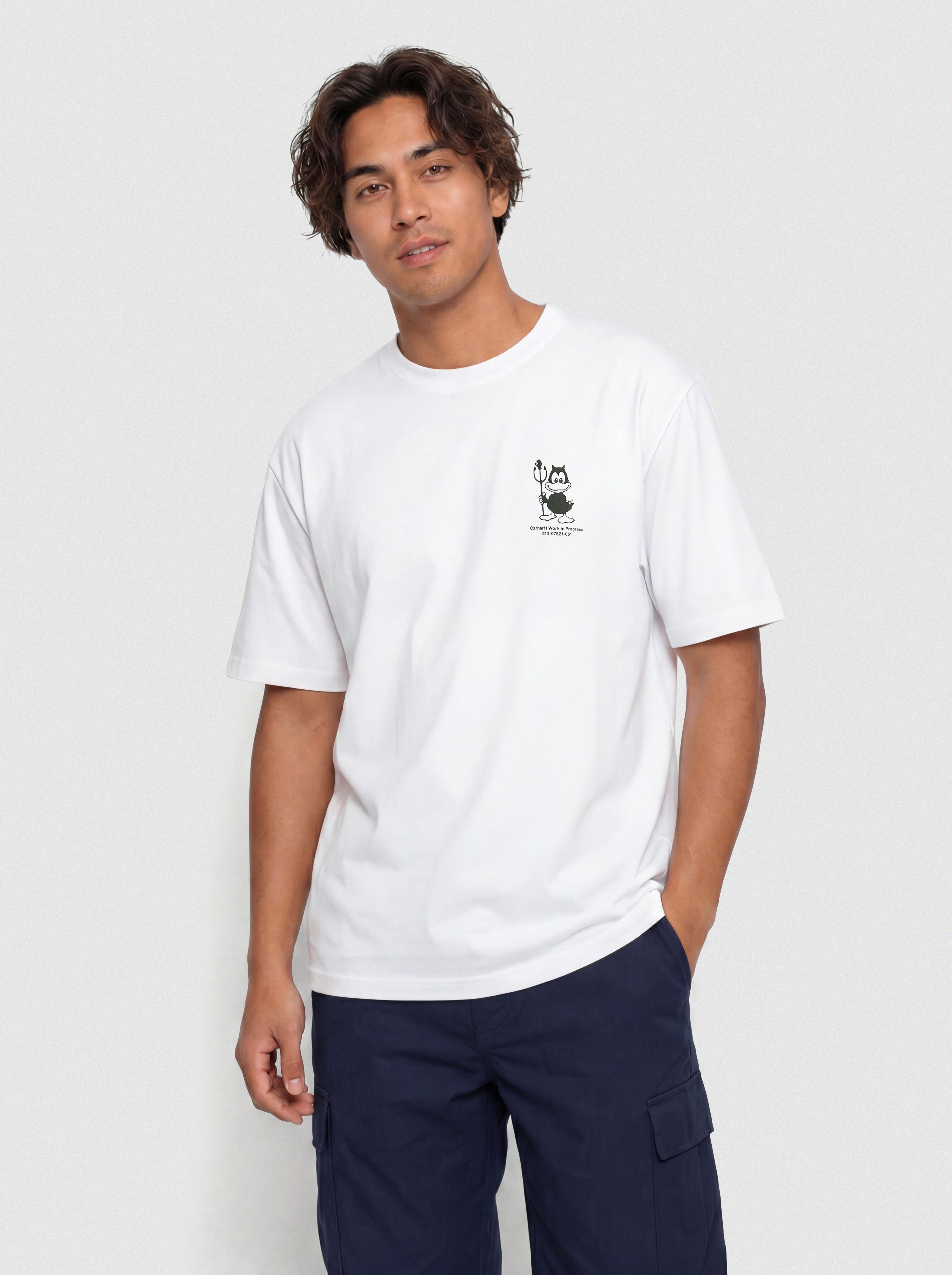 Tričko Carhartt WIP Bumper Car (white)