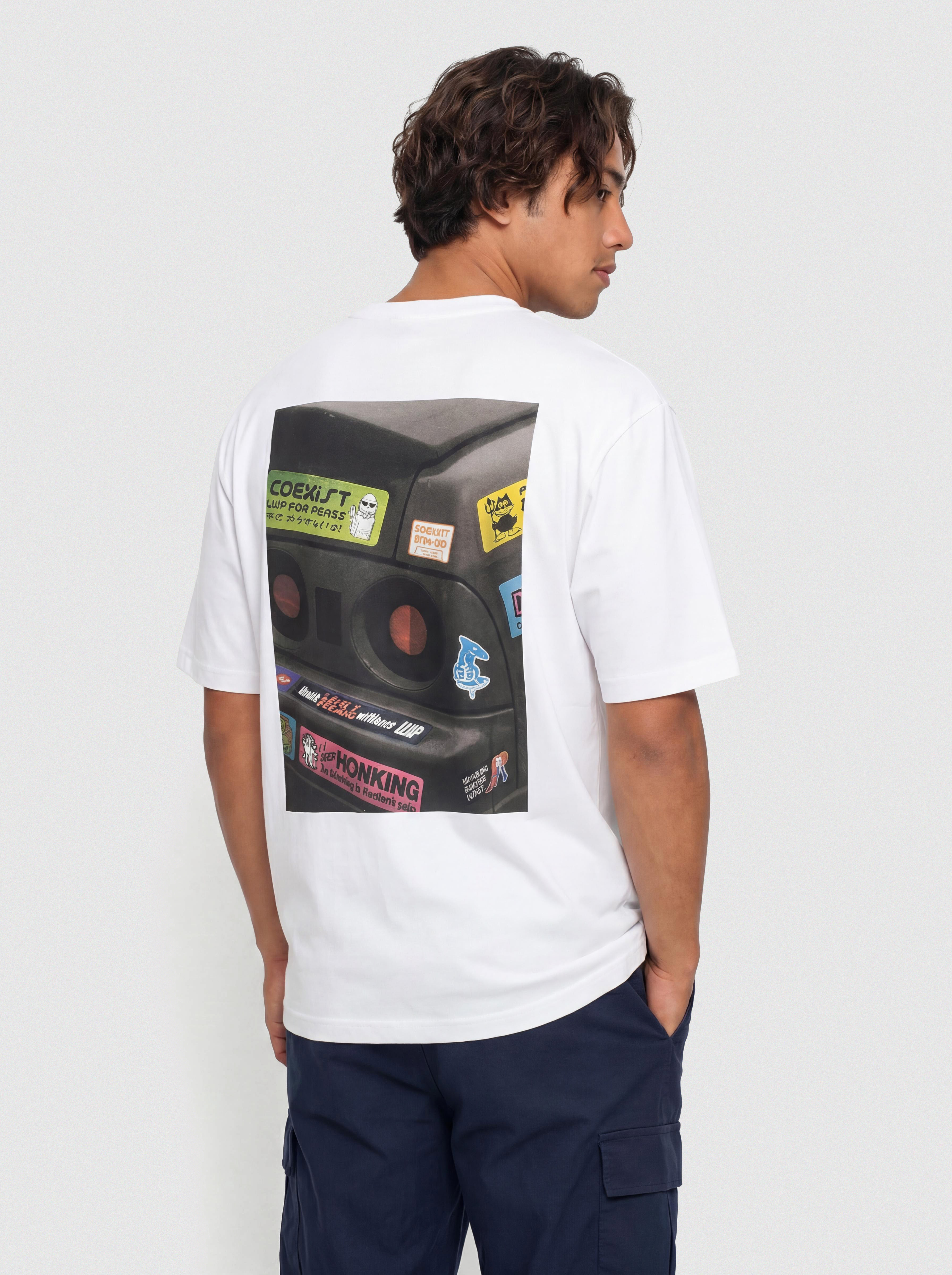 Tričko Carhartt WIP Bumper Car (white)