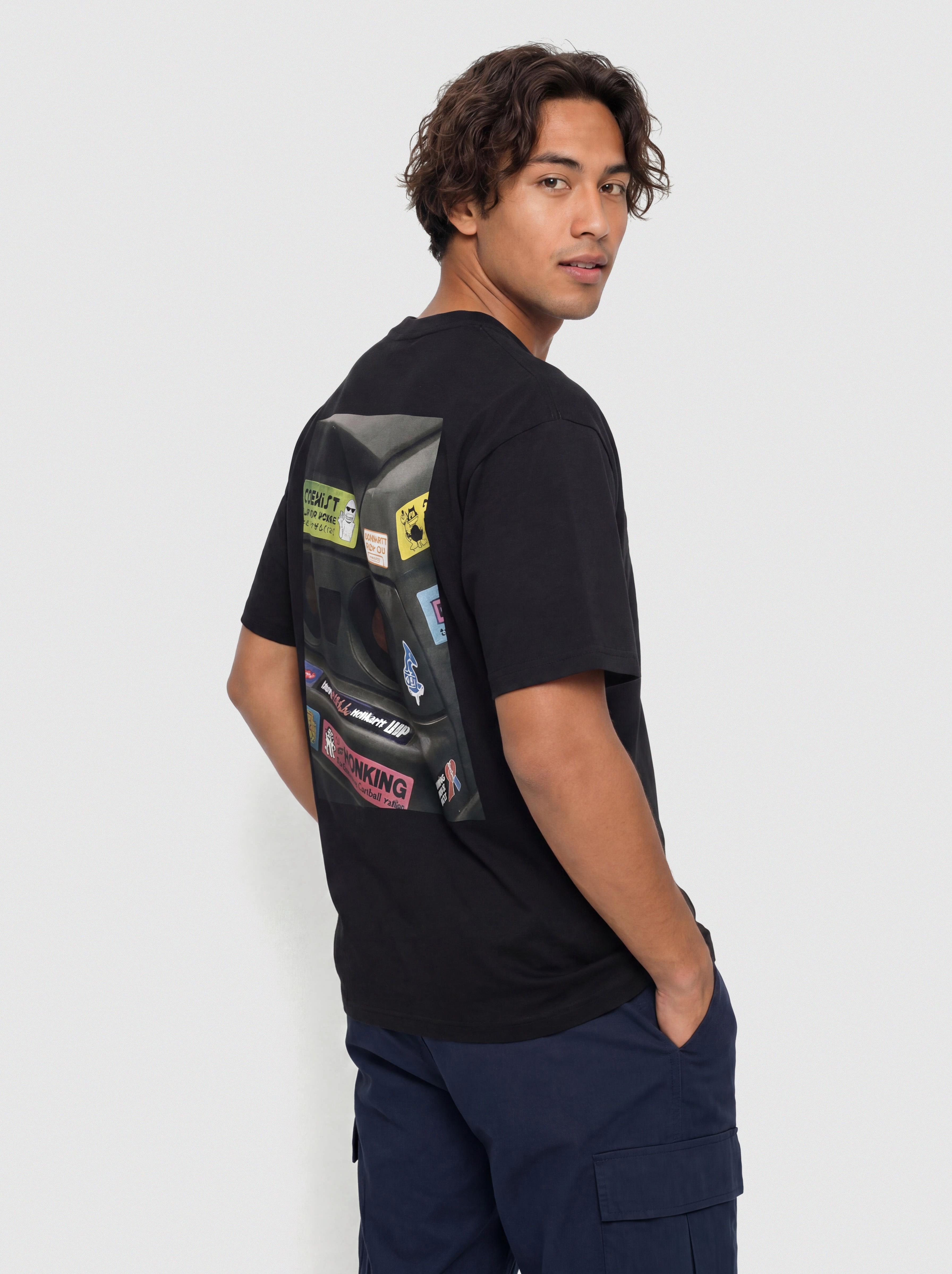Tričko Carhartt WIP Bumper Car (black)