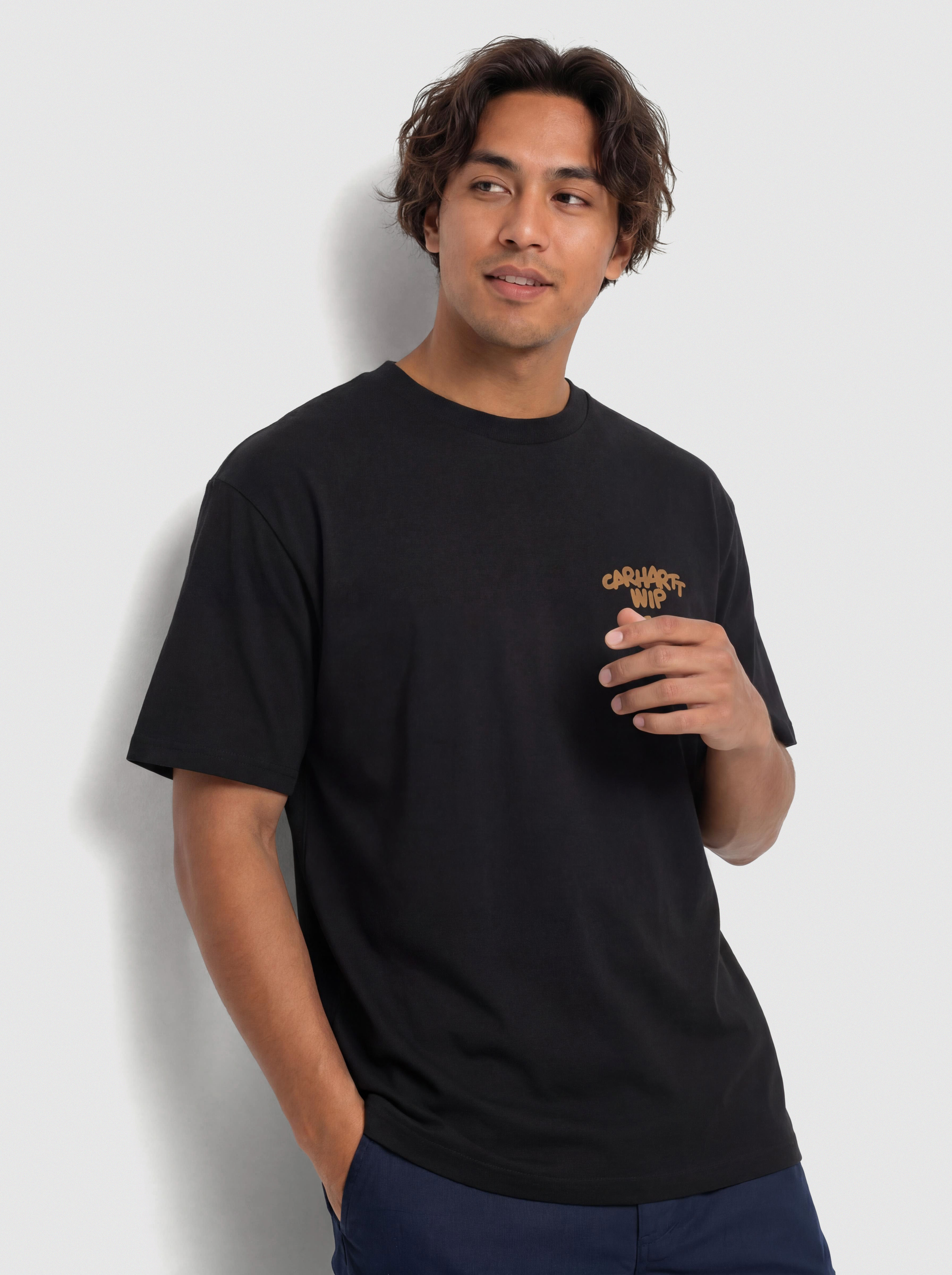 Tričko Carhartt WIP Coffee Break (black)