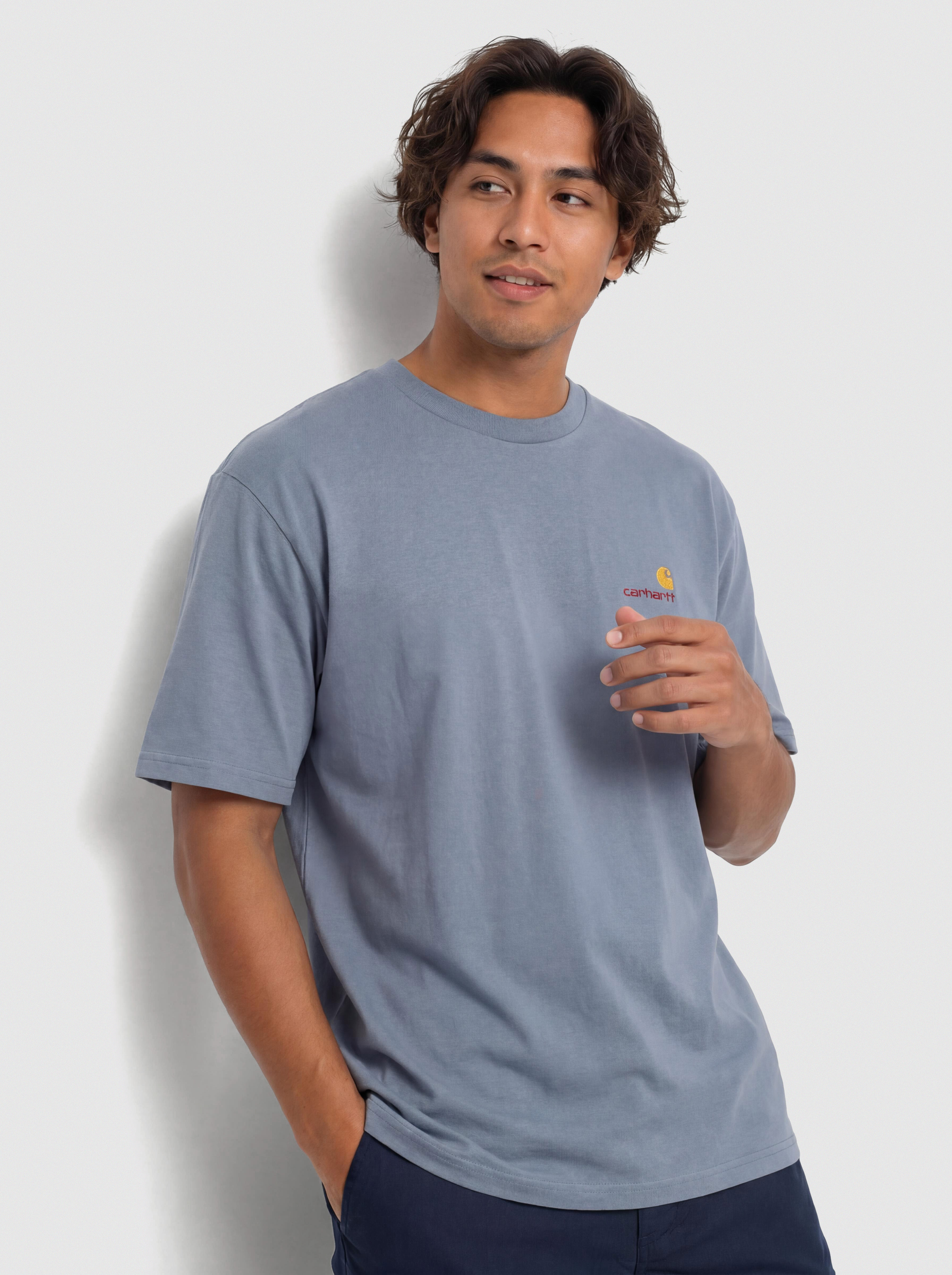 Triu010dko Carhartt WIP American Script (shady blue)