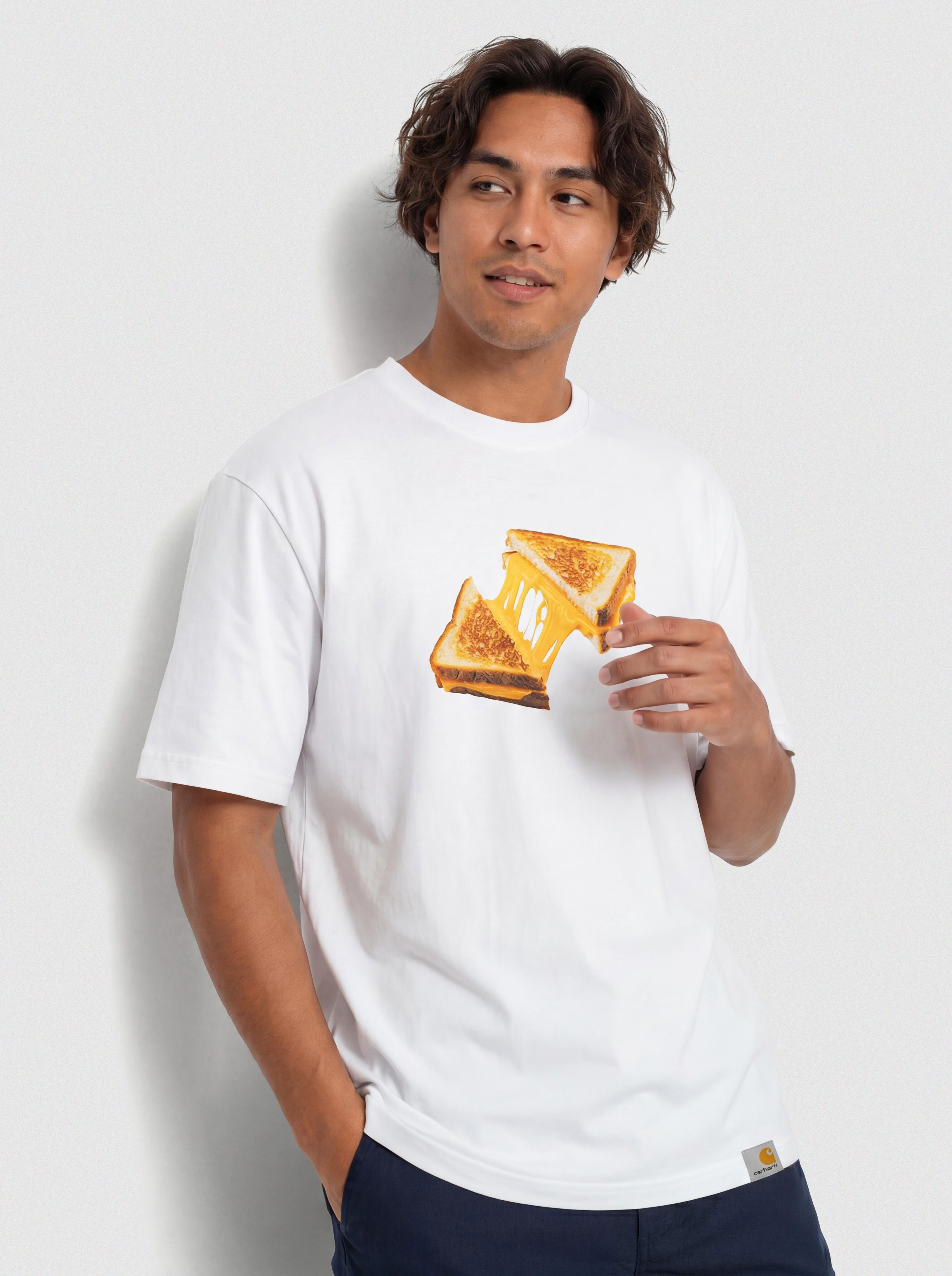 Tričko Carhartt WIP Cheese Toast (white)