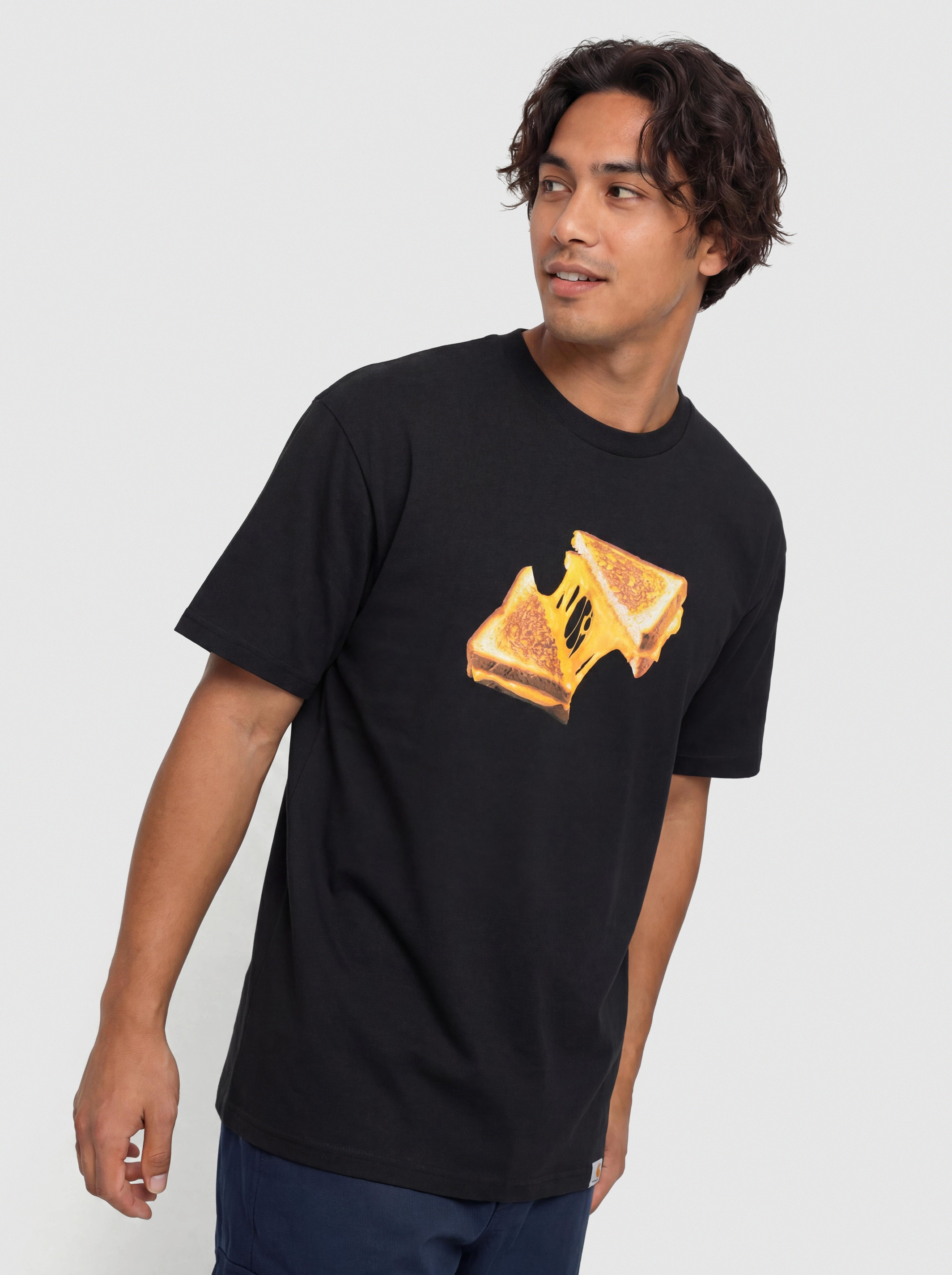 Tričko Carhartt WIP Cheese Toast (black)