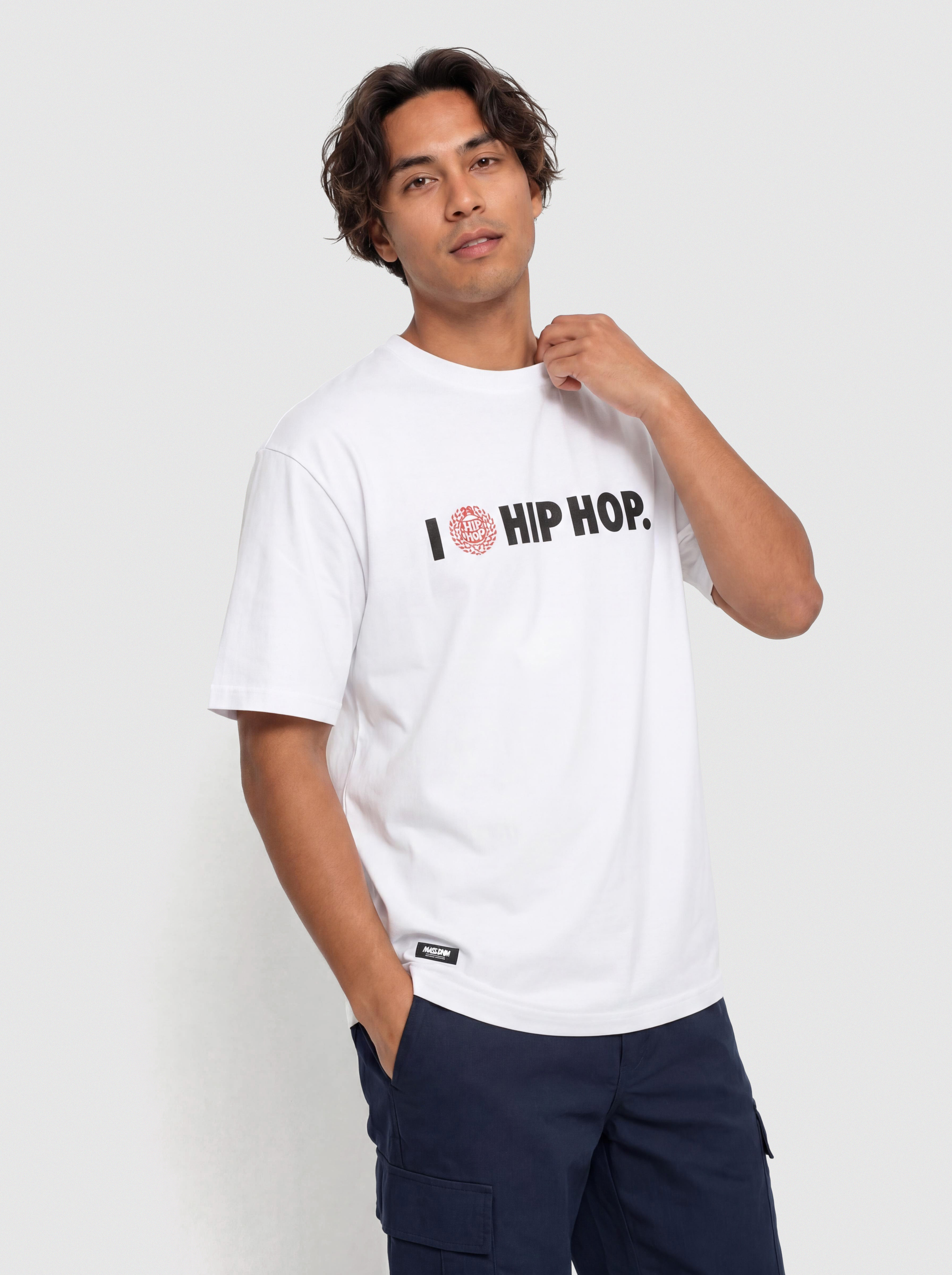 Tričko MassDnm Feelings (white)