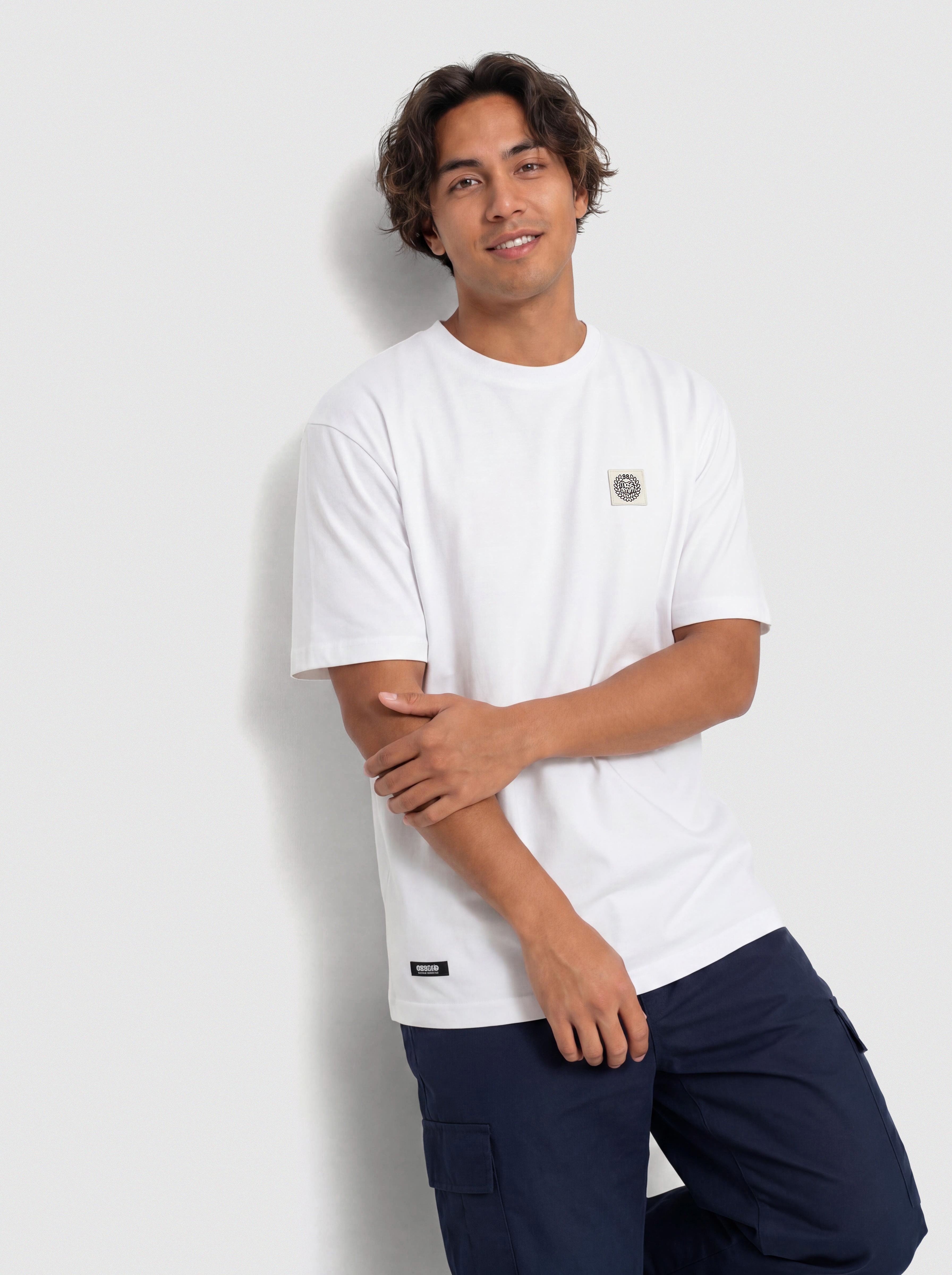 Tričko MassDnm Patch (white)