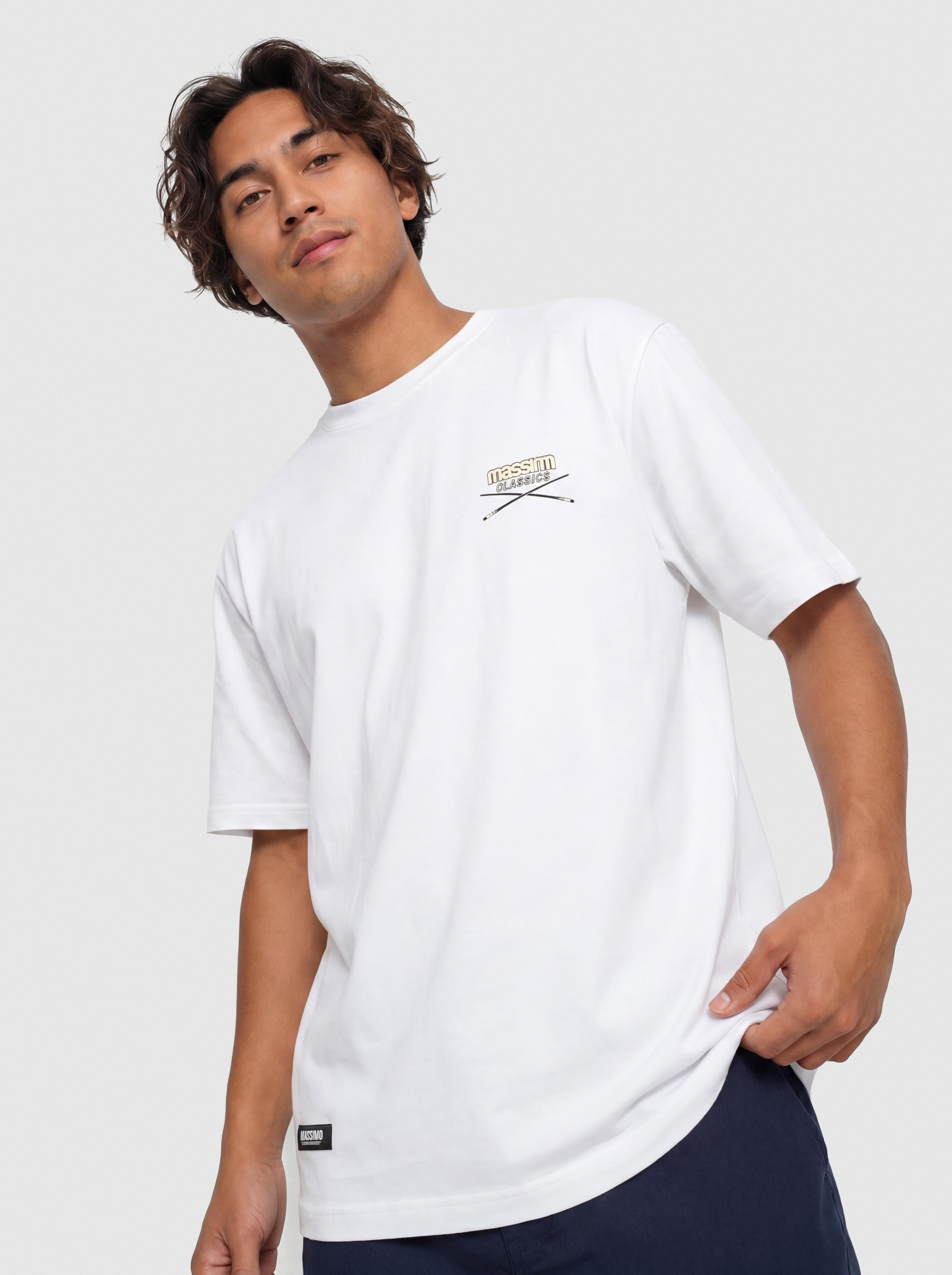 Tričko MassDnm 98 Ball (white)