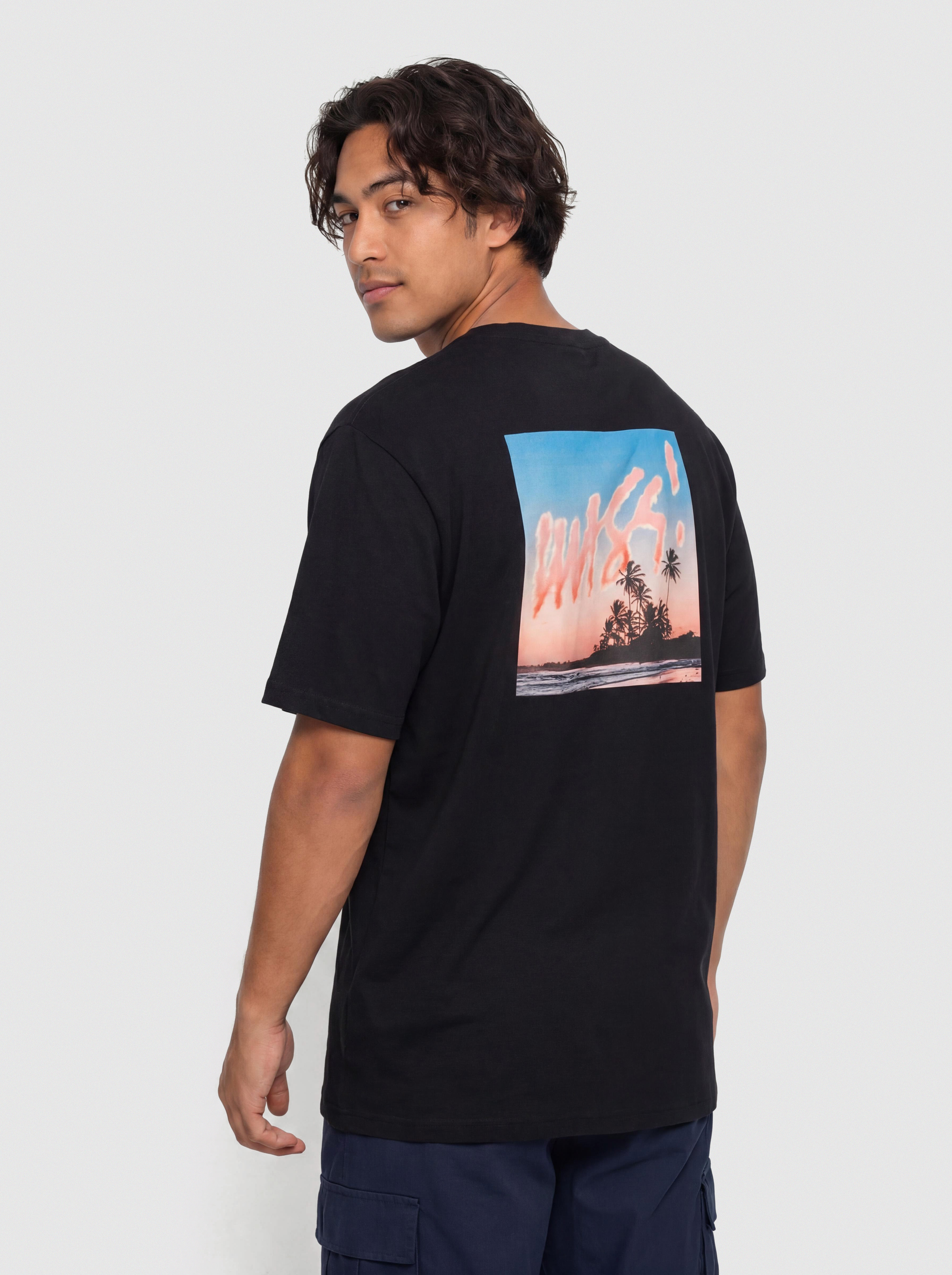 Tričko MassDnm Sunset (black)