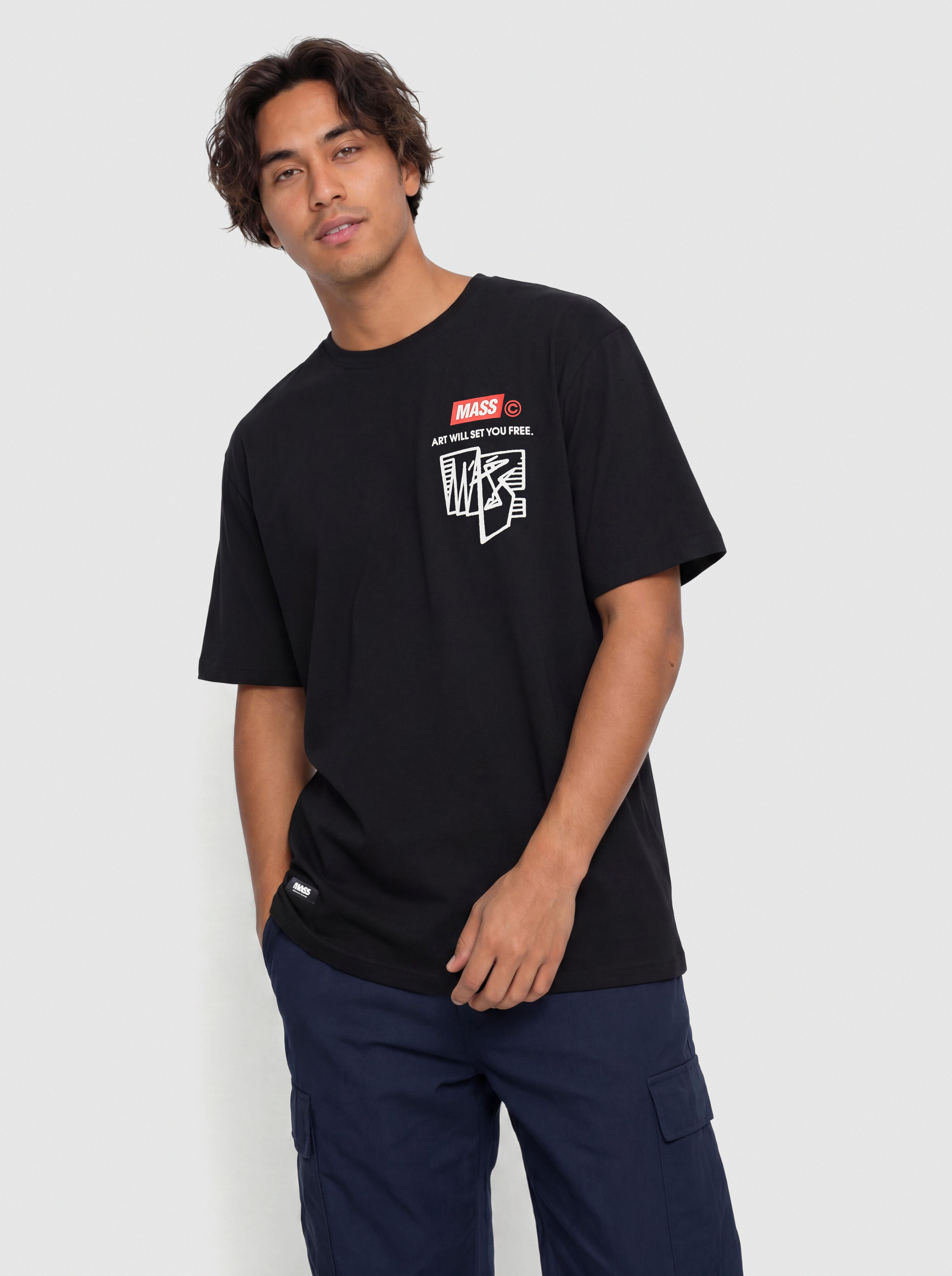 Tričko MassDnm Pablo (black)