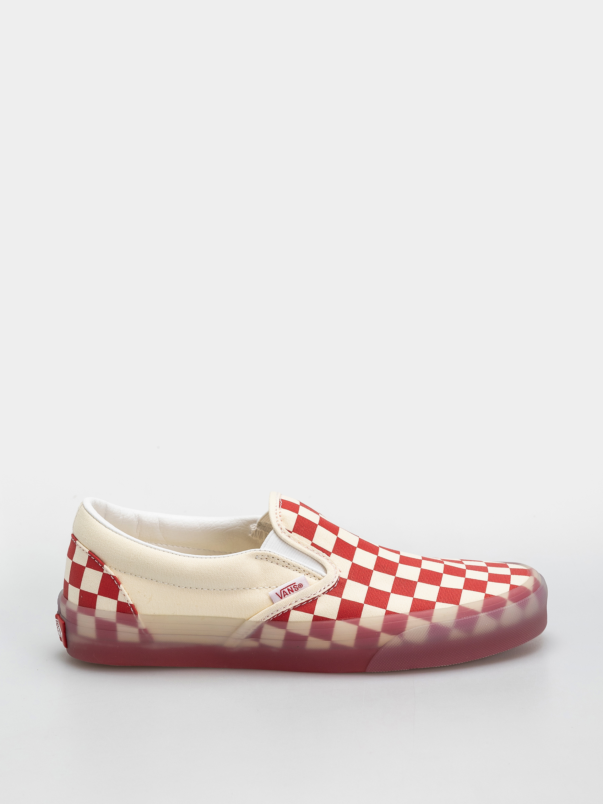 Topánky Vans Classic Slip On (red/marshmallow)