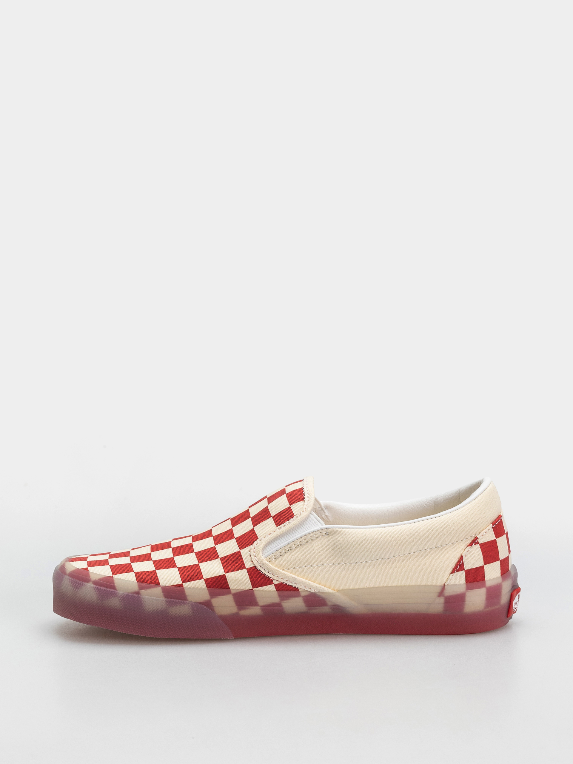 Topánky Vans Classic Slip On (red/marshmallow)