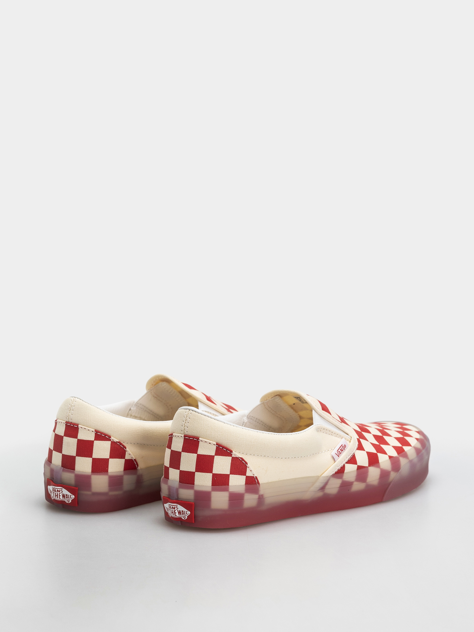 Topánky Vans Classic Slip On (red/marshmallow)