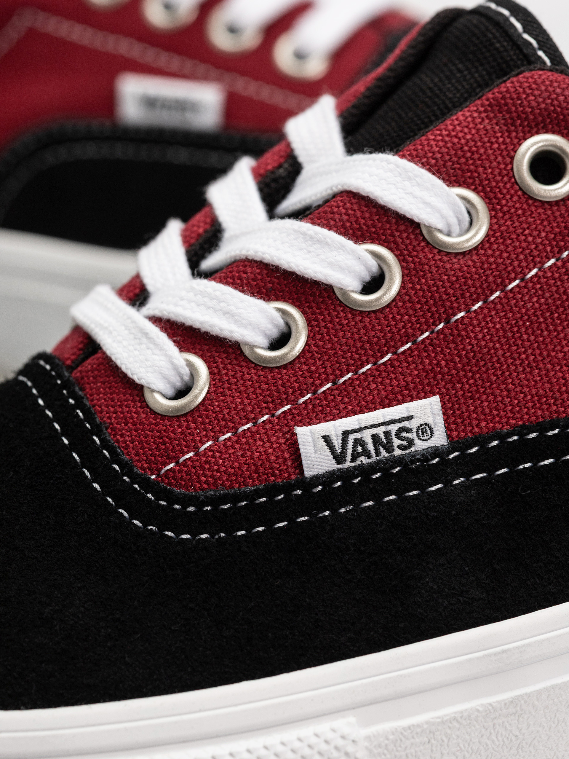 Topánky Vans Skate Era (black/dark red)