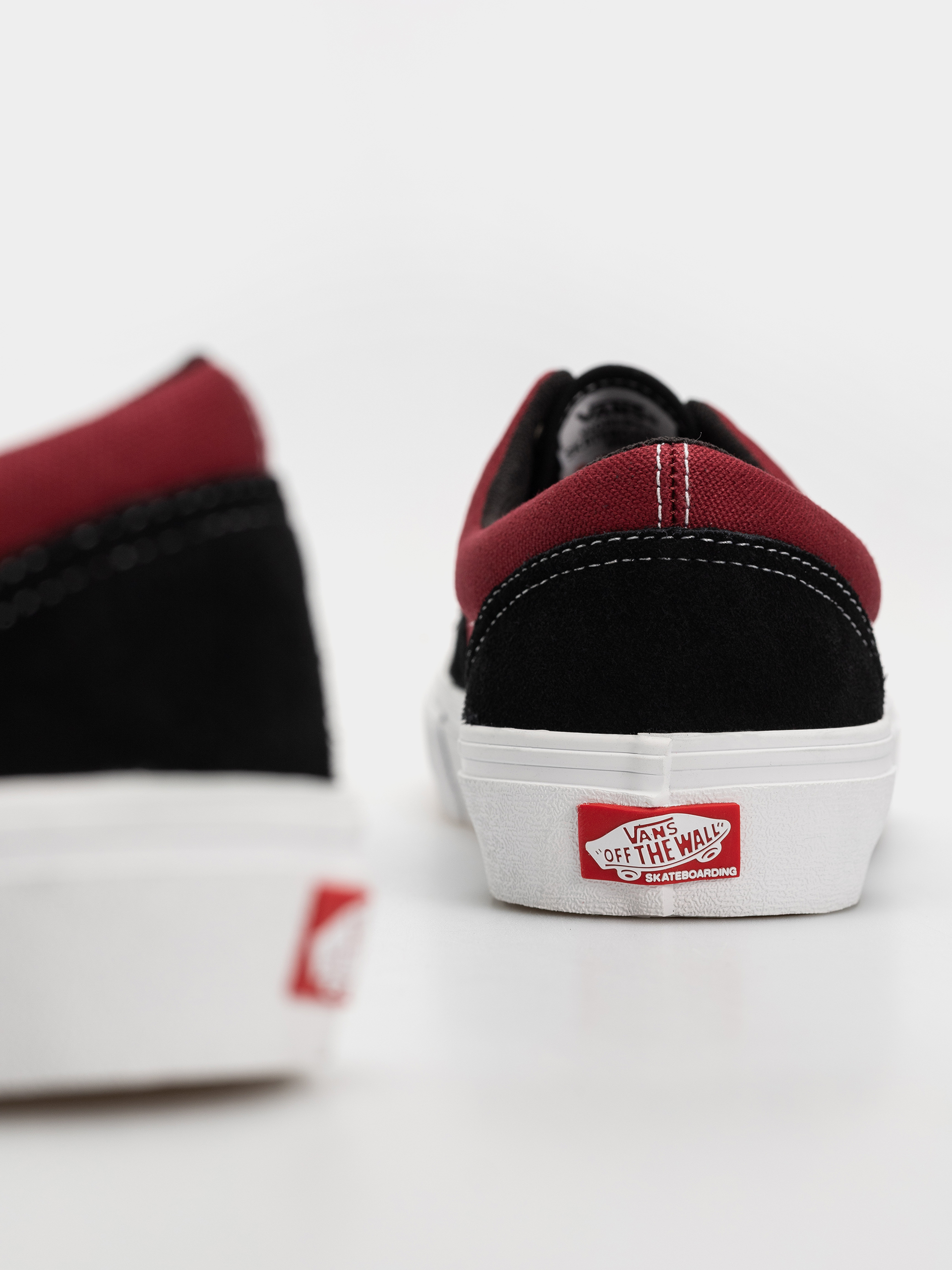 Topánky Vans Skate Era (black/dark red)