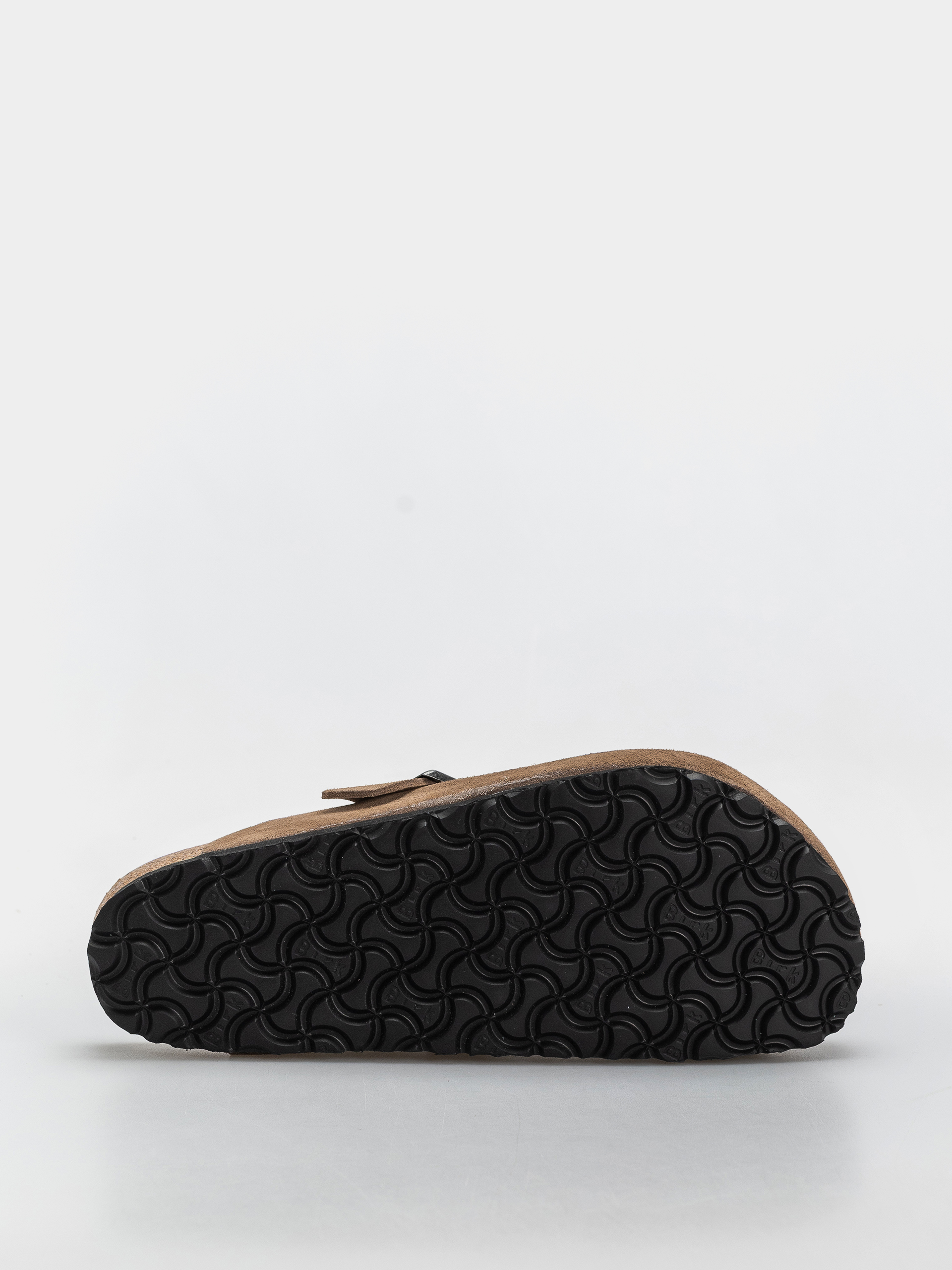 Šľapky Birkenstock Boston Suede Leather Regular (dark tea)